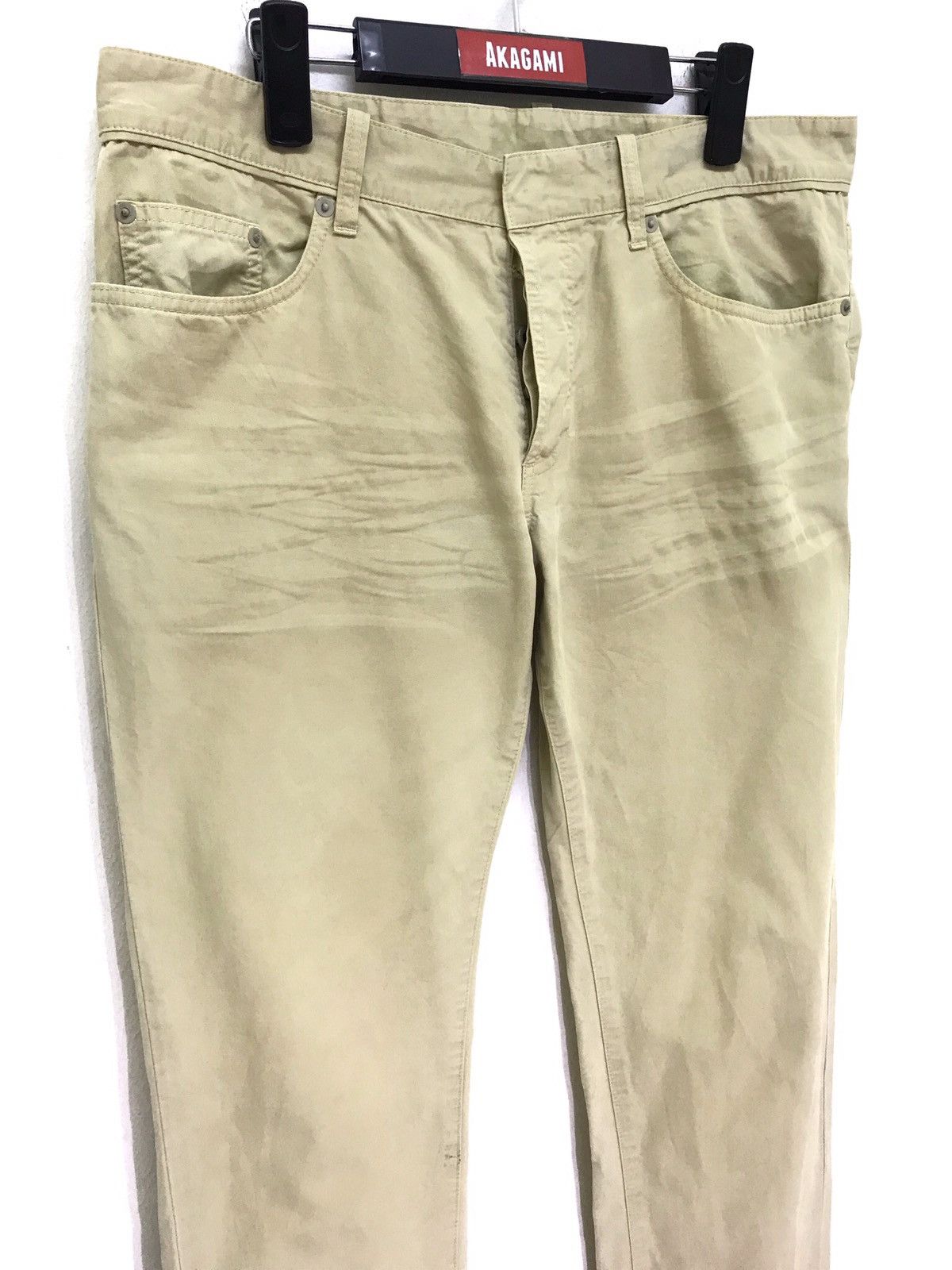 Balenciaga ✨Made in Italy Balenciaga Paris Plain Beige Pant Slim Size US 34 / EU 50 - 3 Thumbnail