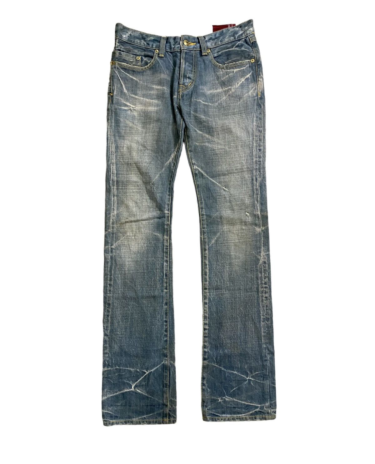 Tornado Mart RICO Japan Nice faded wash denim Size US 30 / EU 46 - 1 Thumbnail