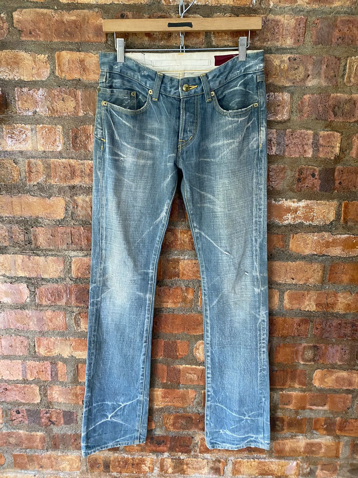 Tornado Mart RICO Japan Nice faded wash denim Size US 30 / EU 46 - 2 Thumbnail