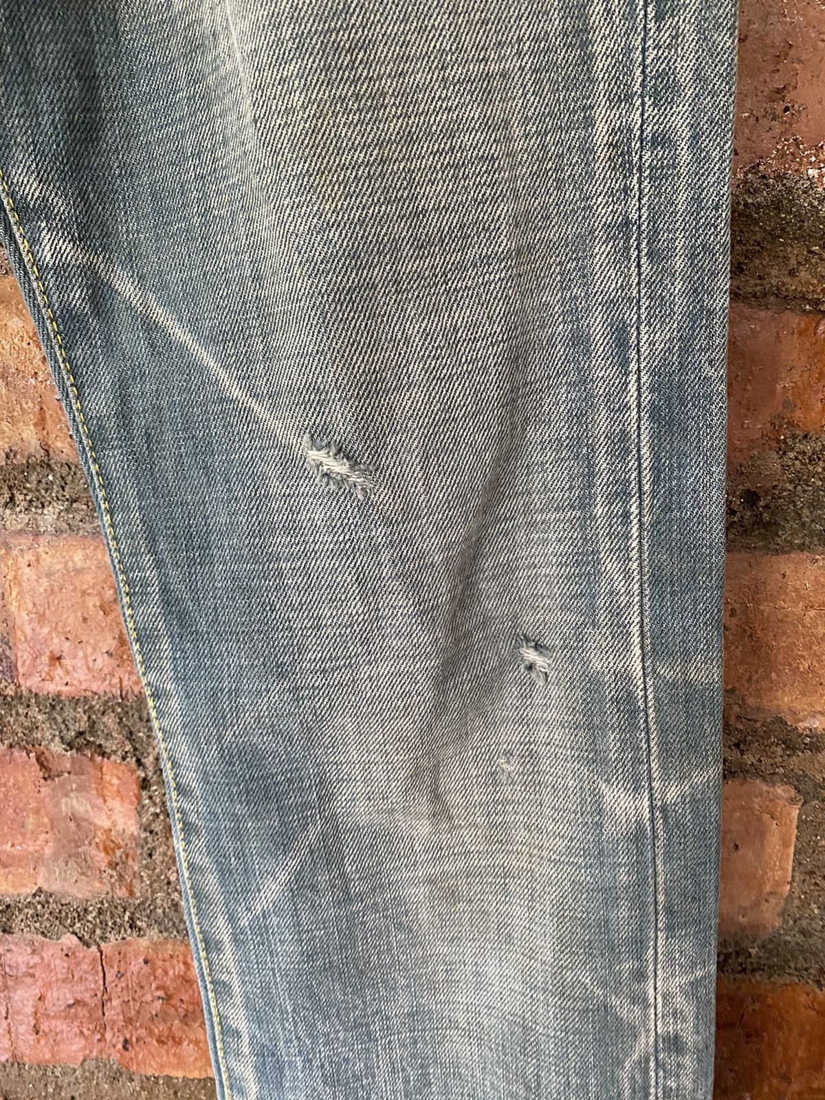 Tornado Mart RICO Japan Nice faded wash denim Size US 30 / EU 46 - 5 Thumbnail