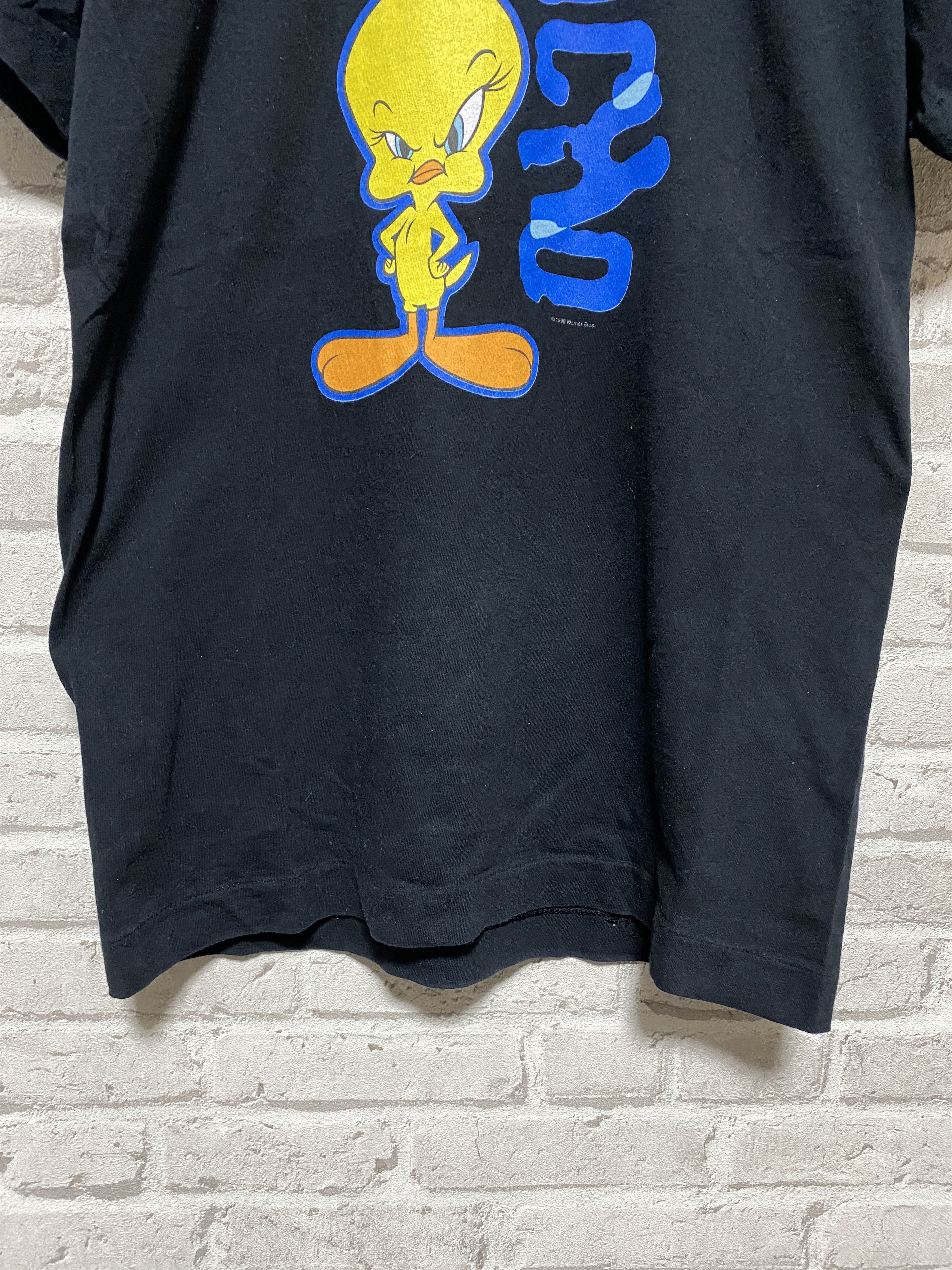 Cartoon Network Looney Tunes 1998 Tweety Macho Bird T-shirt Size US M / EU 48-50 / 2 - 7 Thumbnail