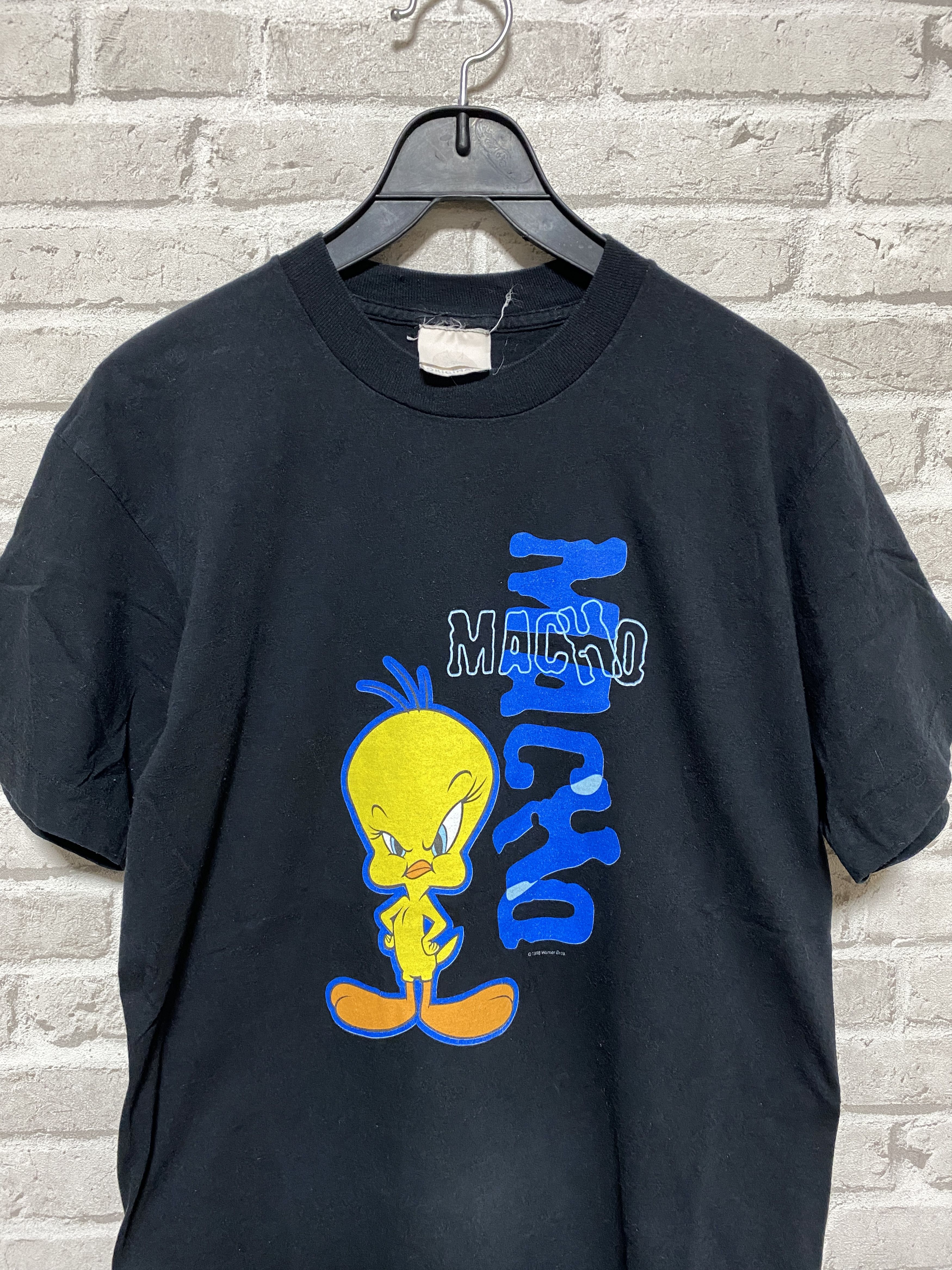 Cartoon Network Looney Tunes 1998 Tweety Macho Bird T-shirt Size US M / EU 48-50 / 2 - 8 Thumbnail