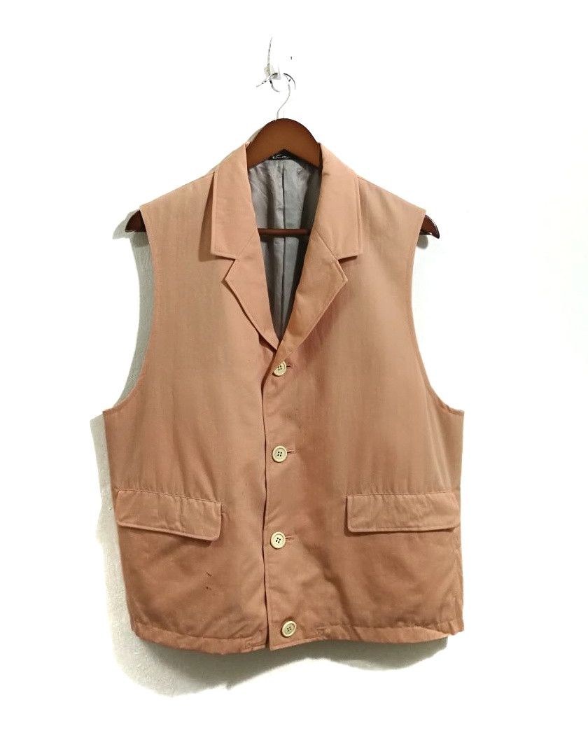 Yohji Yamamoto Yohji Yamamoto LQ For men Vest Smoothly Color 1 Size US M / EU 48-50 / 2 - 1 Thumbnail