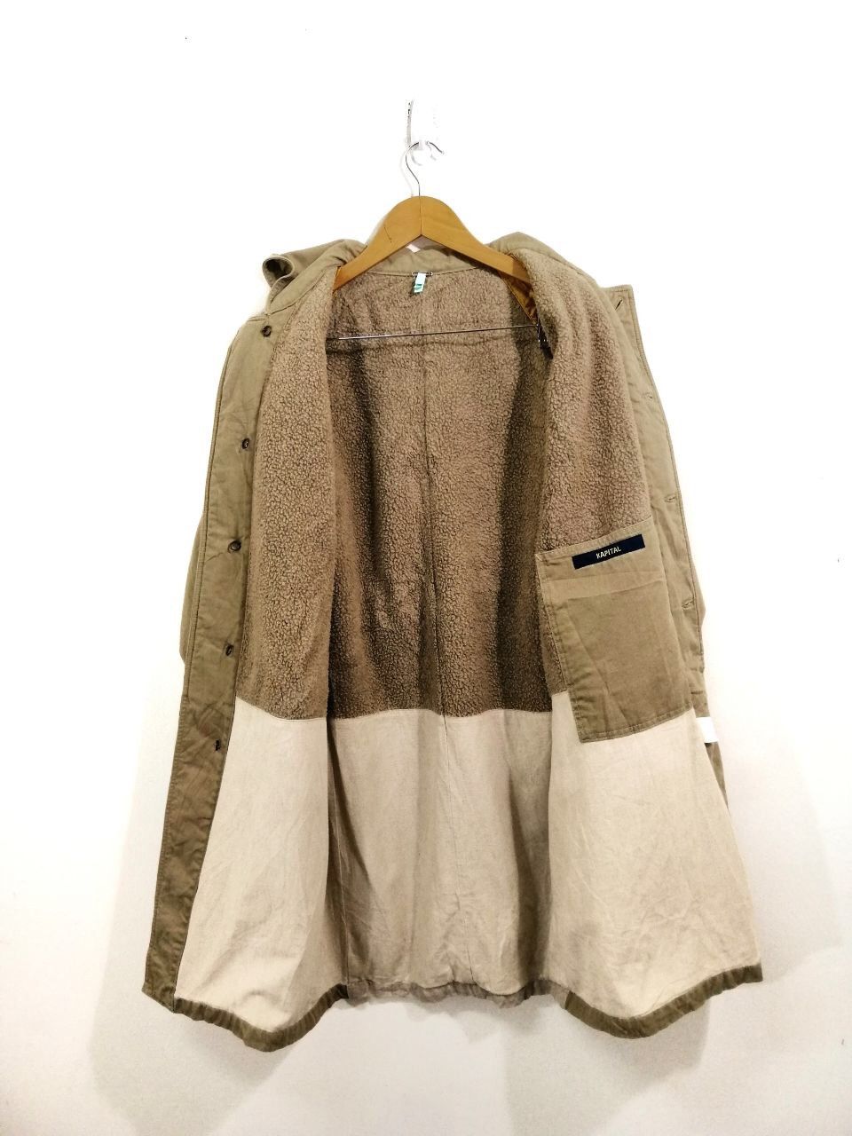 Kapital Kapital Patchwork Parka Rare Design Kapital Boro Navy Button Size US M / EU 48-50 / 2 - 3 Thumbnail