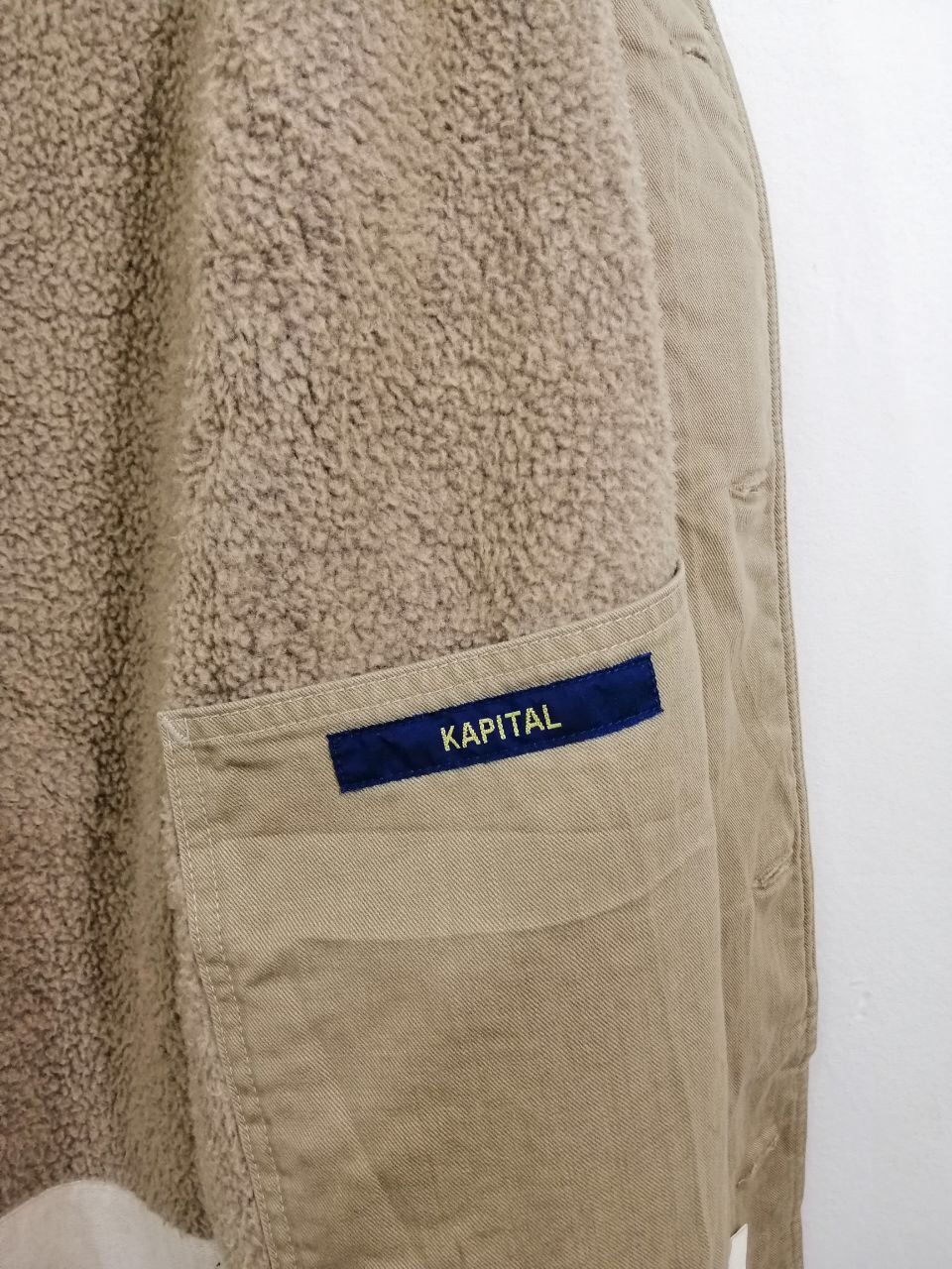 Kapital Kapital Patchwork Parka Rare Design Kapital Boro Navy Button Size US M / EU 48-50 / 2 - 5 Thumbnail