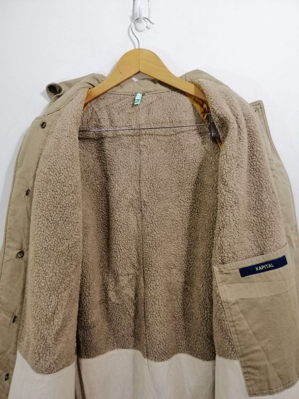 Kapital Kapital Patchwork Parka Rare Design Kapital Boro Navy Button Size US M / EU 48-50 / 2 - 4 Thumbnail
