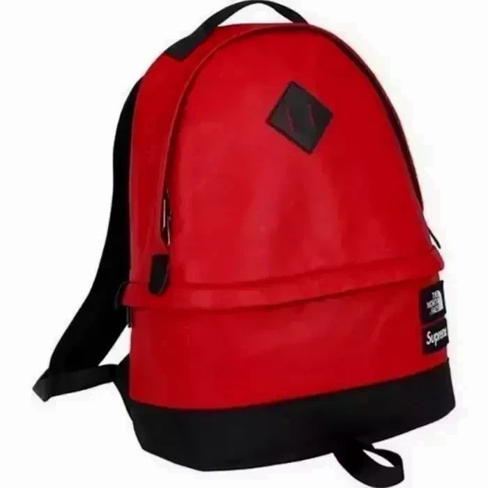 Supreme Supreme 17F/W The North Face Leather Day Pack Red | Grailed