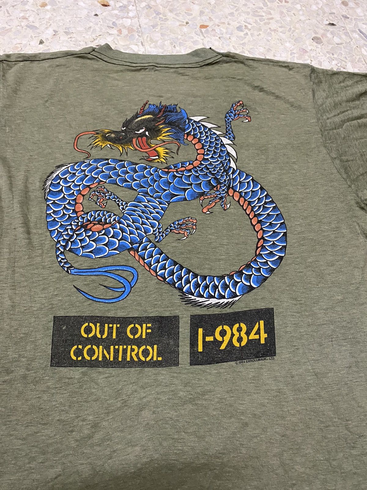 Band Tees Rare Vintage 84’ Shirt The Clash Straight toHellOutOfControl Size US M / EU 48-50 / 2 - 7 Thumbnail
