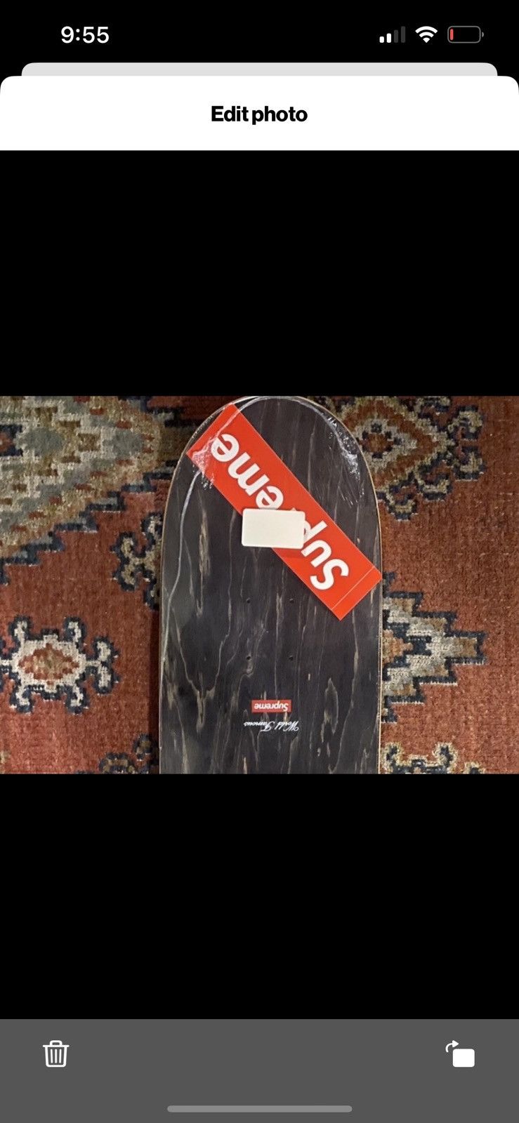 Supreme Supreme Flowers Skateboard Deck (SS17) Size ONE SIZE - 4 Thumbnail