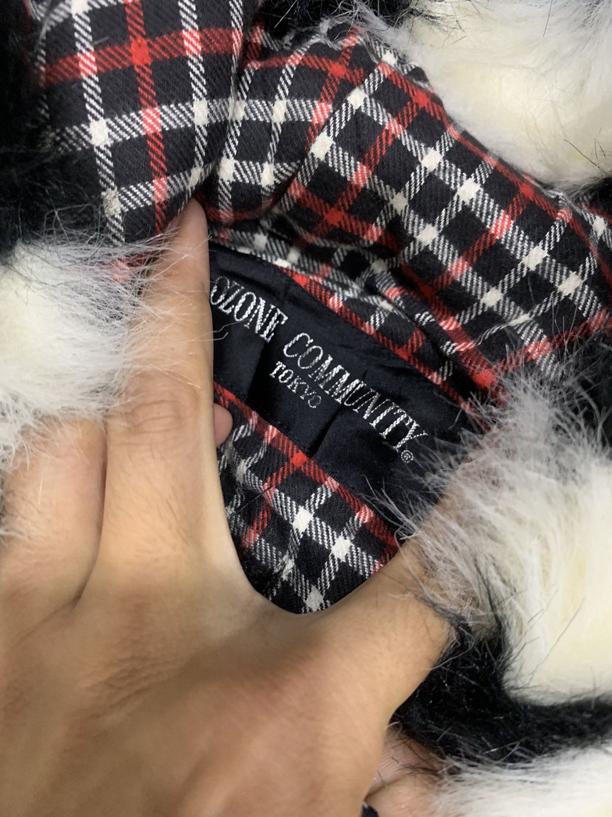 Japanese Brand OZONE COMMUNITY HYSTERIC GLAMOUR FAUX FUR LONG COAT JACKET Size US S / EU 44-46 / 1 - 7 Thumbnail