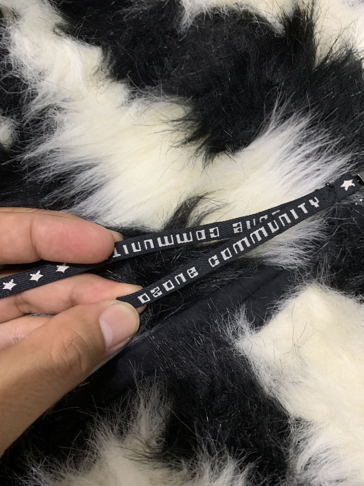 Japanese Brand OZONE COMMUNITY HYSTERIC GLAMOUR FAUX FUR LONG COAT JACKET Size US S / EU 44-46 / 1 - 6 Thumbnail