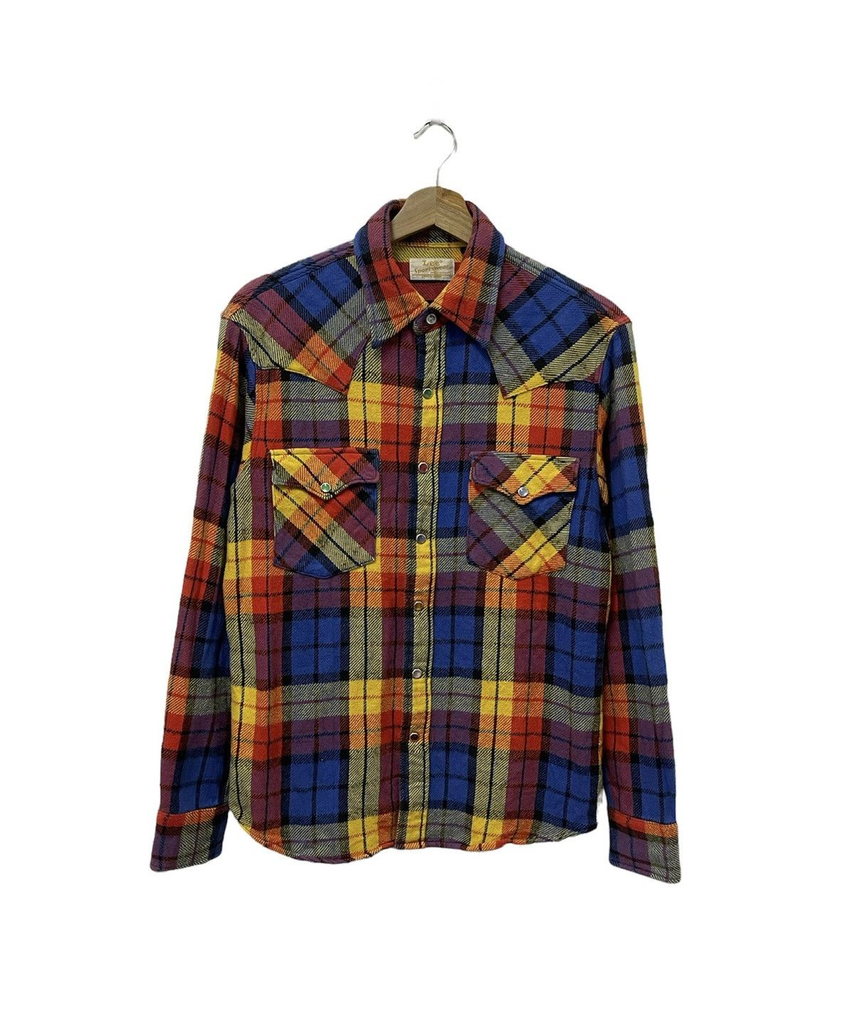 Vintage Lee Sportswear Tartan Multicolor Flannel