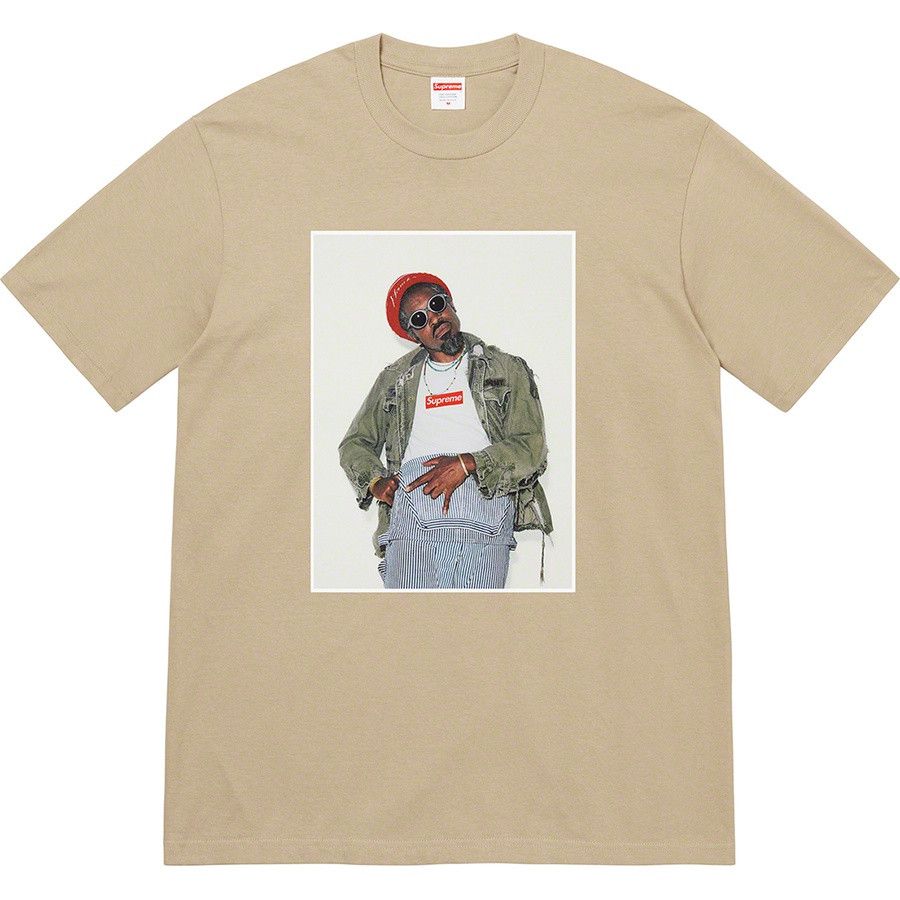 Supreme André 3000 Tee Black Men's - FW22 - US