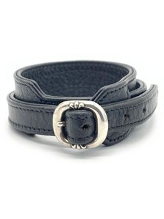 Chrome Hearts Leather Bracelet | Grailed