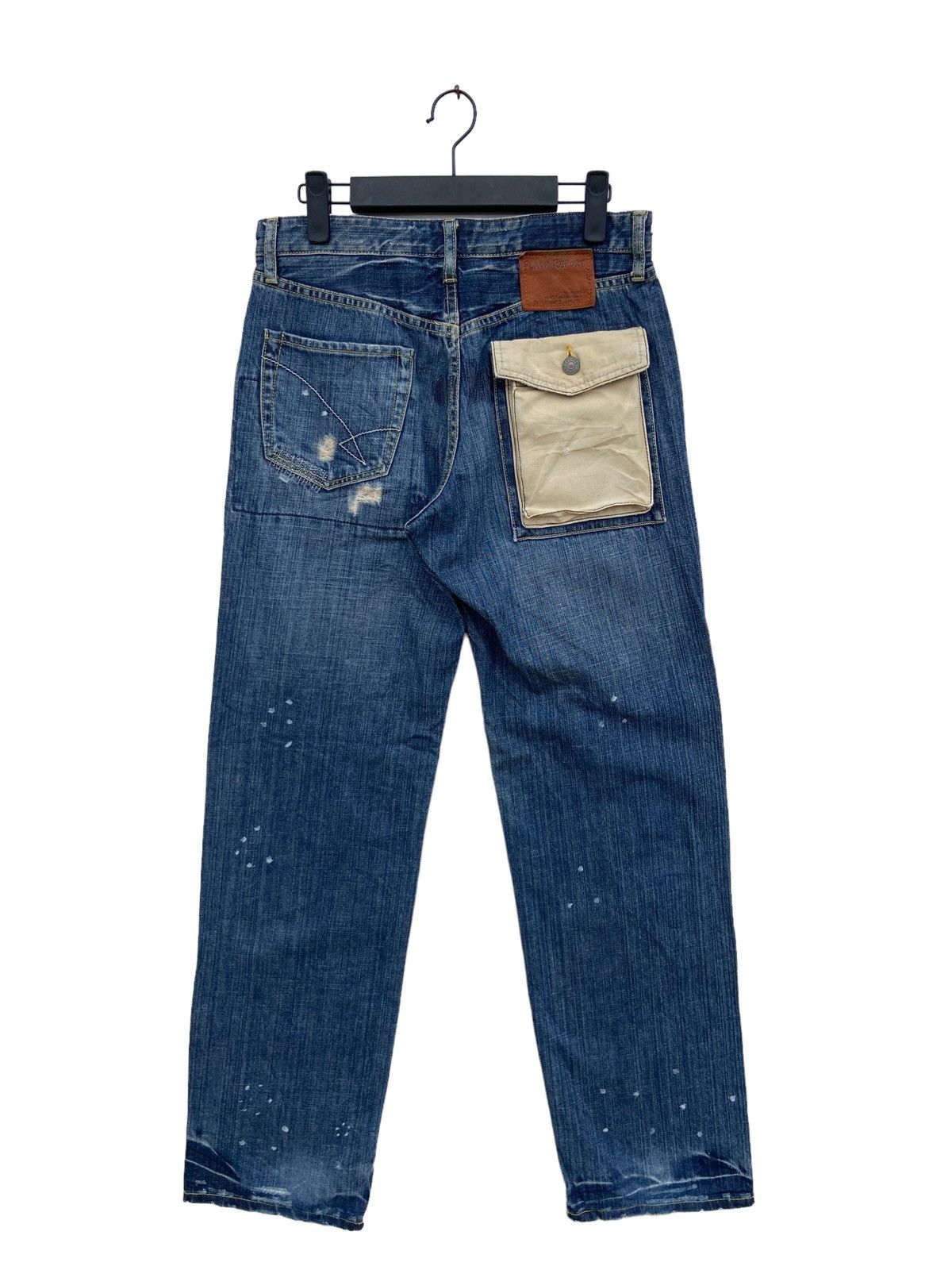 Japanese Brand Flash report Distressed Pant Size US 29 - 2 Thumbnail