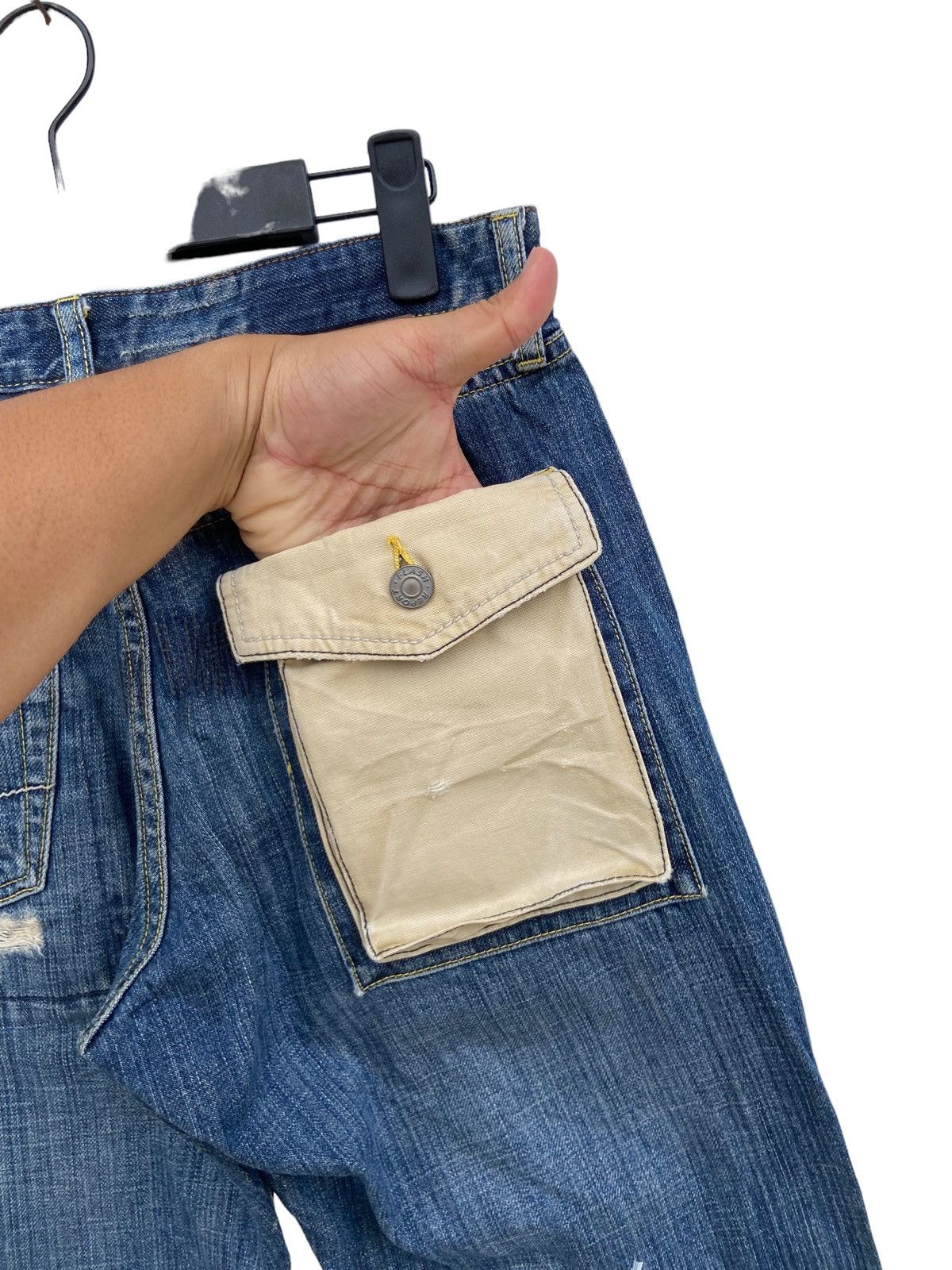 Japanese Brand Flash report Distressed Pant Size US 29 - 7 Thumbnail