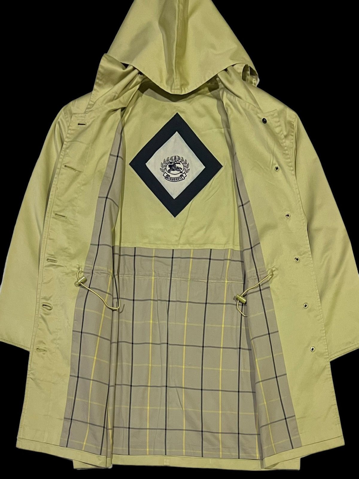 Burberry × Burberry Prorsum VTG BURBERRY’S TRENCH OVERCOATS HOODIE EMBROIDERY BIG LOGO Size L / US 10 / IT 46 - 11 Thumbnail