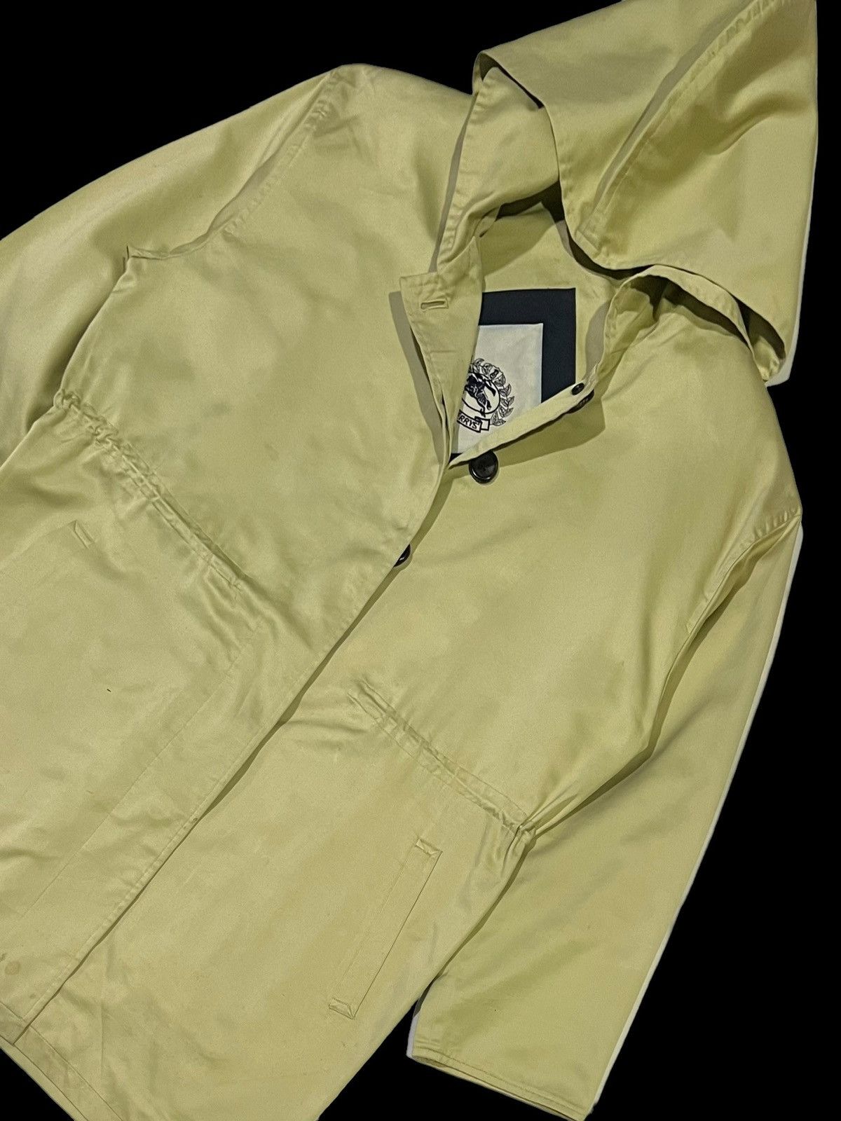Burberry × Burberry Prorsum VTG BURBERRY’S TRENCH OVERCOATS HOODIE EMBROIDERY BIG LOGO Size L / US 10 / IT 46 - 7 Thumbnail