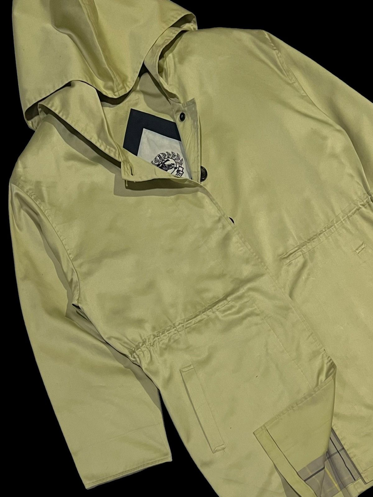 Burberry × Burberry Prorsum VTG BURBERRY’S TRENCH OVERCOATS HOODIE EMBROIDERY BIG LOGO Size L / US 10 / IT 46 - 8 Thumbnail