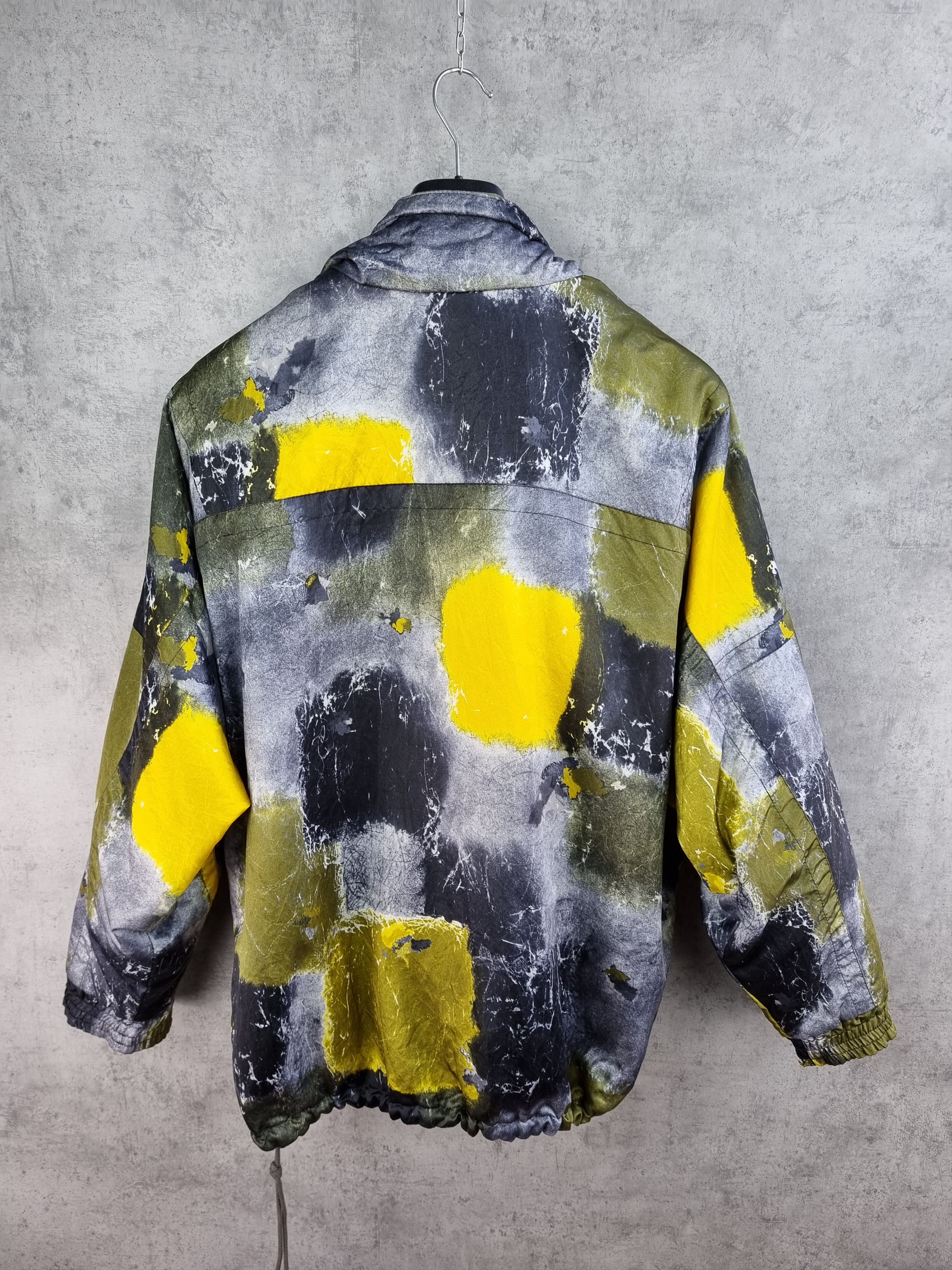 Vintage Vintage 80s Made in Austria Abstract Camo Art Anorak Jacket Size US L / EU 52-54 / 3 - 24 Thumbnail