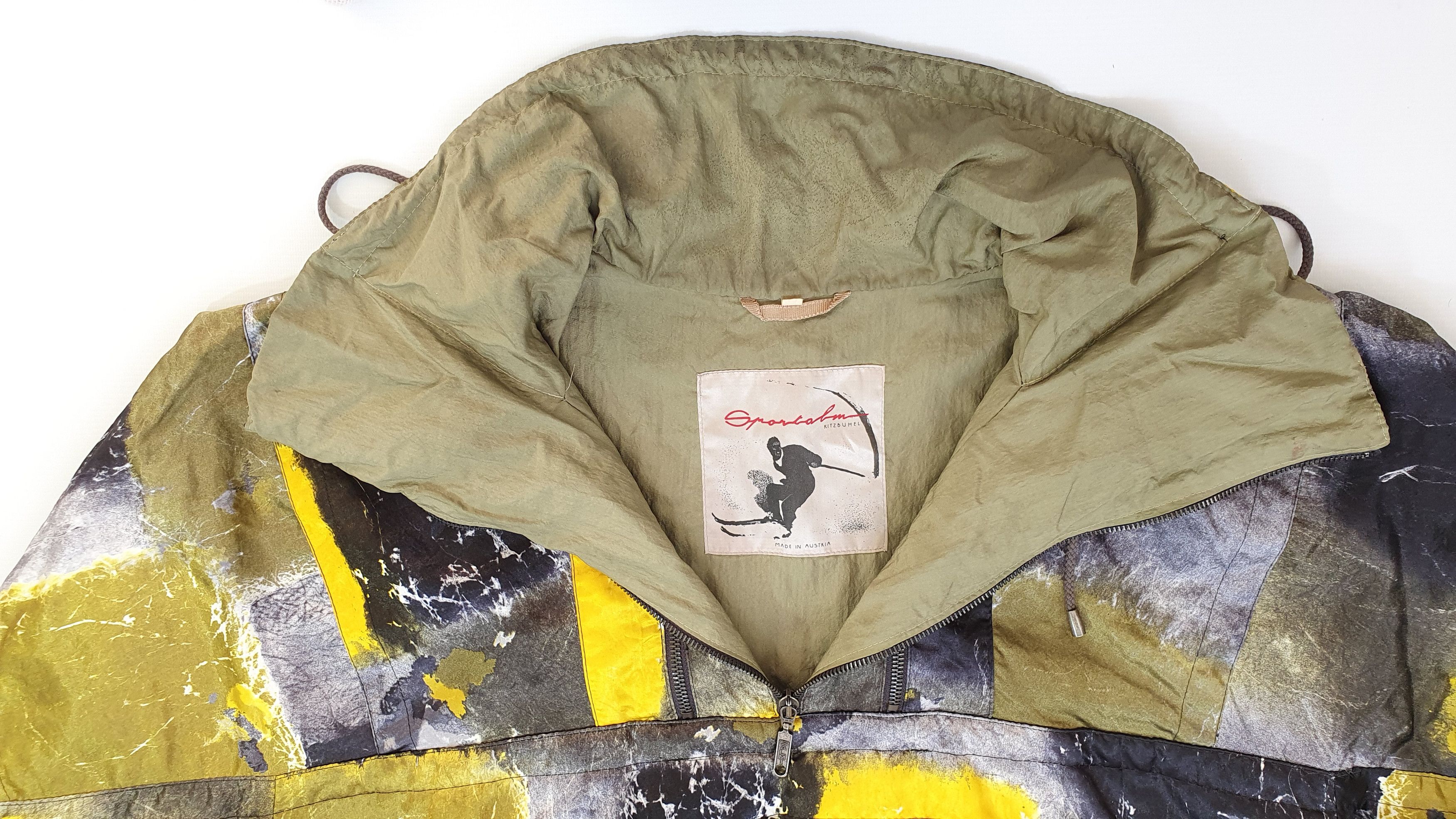 Vintage Vintage 80s Made in Austria Abstract Camo Art Anorak Jacket Size US L / EU 52-54 / 3 - 7 Thumbnail