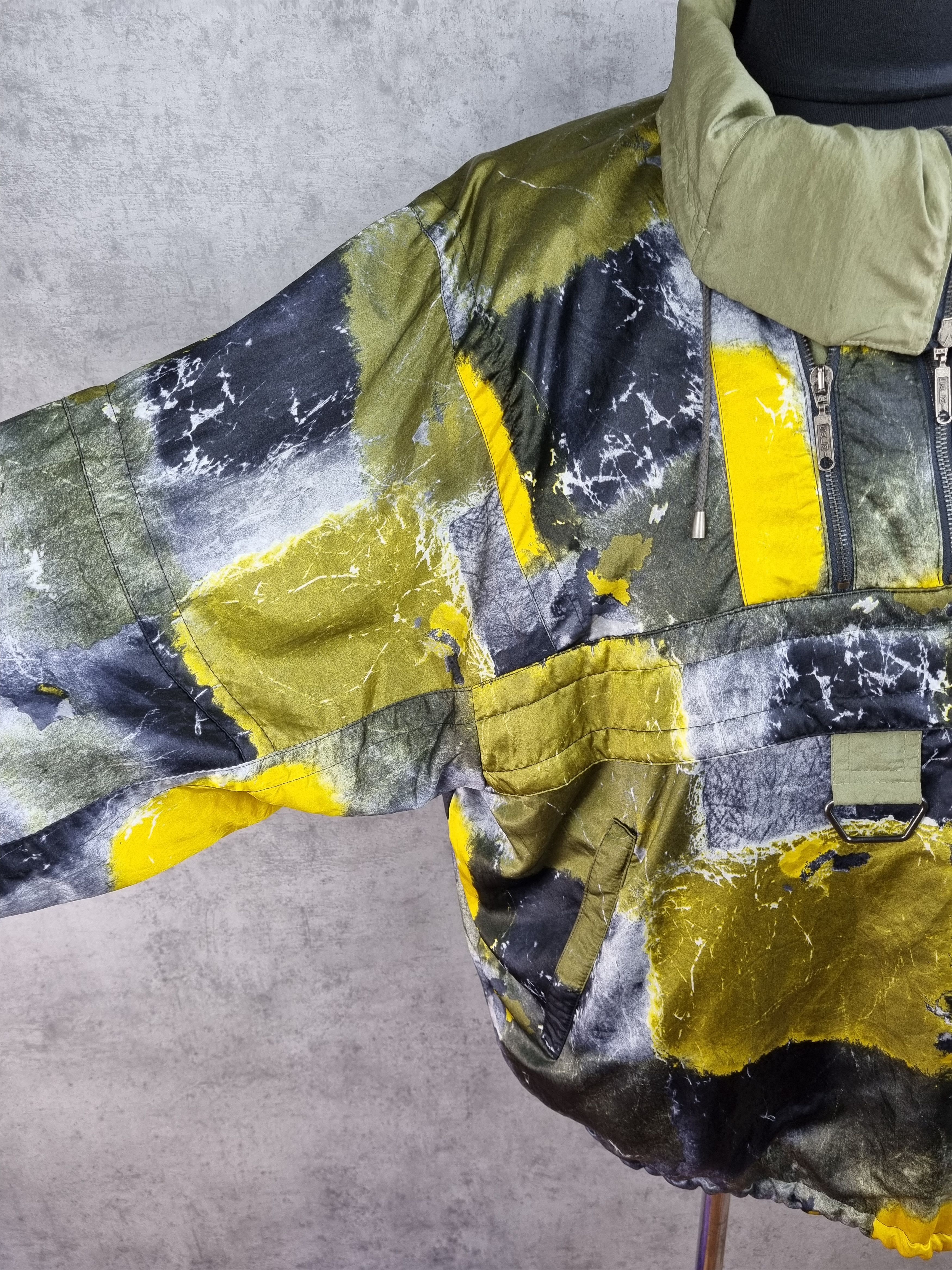 Vintage Vintage 80s Made in Austria Abstract Camo Art Anorak Jacket Size US L / EU 52-54 / 3 - 21 Thumbnail