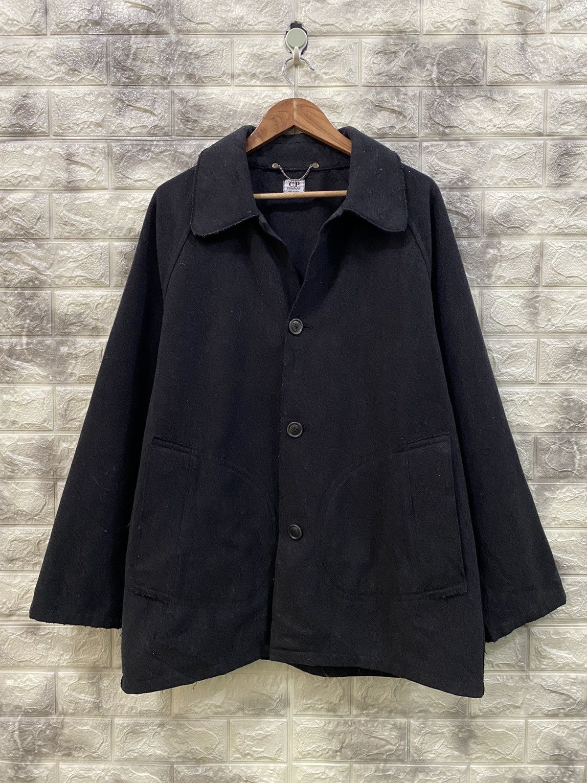 CP COMPANY wool coat 90s made in italy