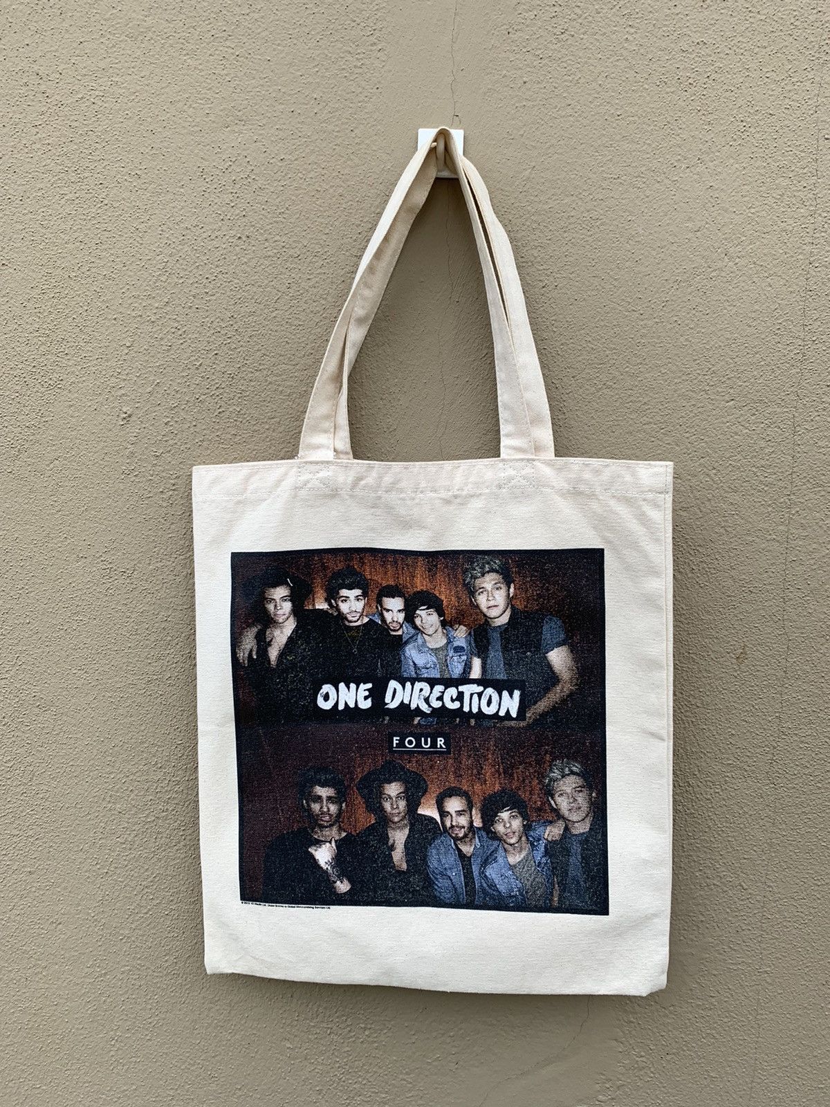 Band Tees One Direction Printed Totebag Size ONE SIZE - 1 Thumbnail