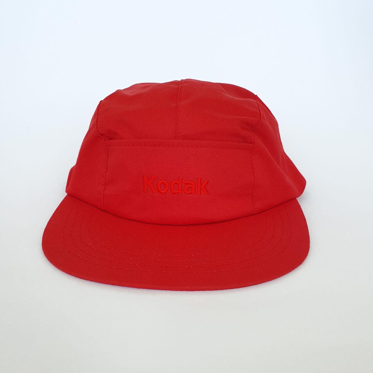 Japanese Brand 70s Kodak Worker embroidered logo cap hat Size ONE SIZE - 3 Thumbnail