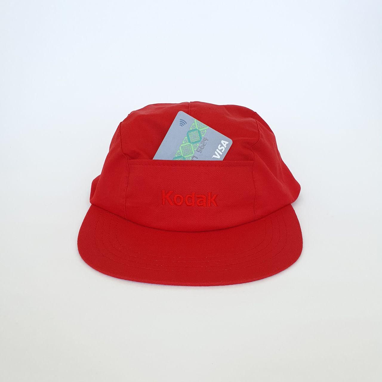Japanese Brand 70s Kodak Worker embroidered logo cap hat Size ONE SIZE - 2 Thumbnail