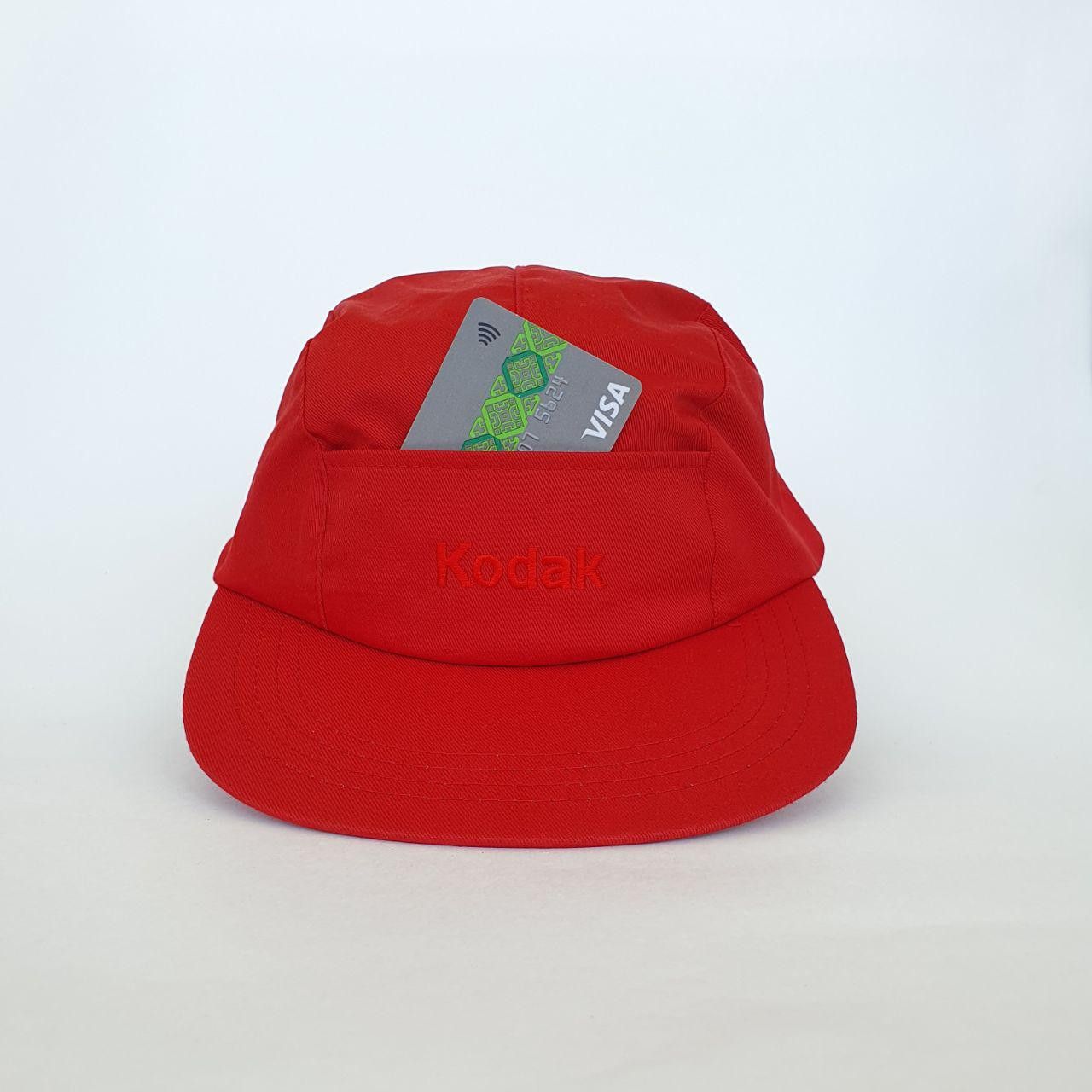 Japanese Brand 70s Kodak Worker embroidered logo cap hat Size ONE SIZE - 7 Thumbnail