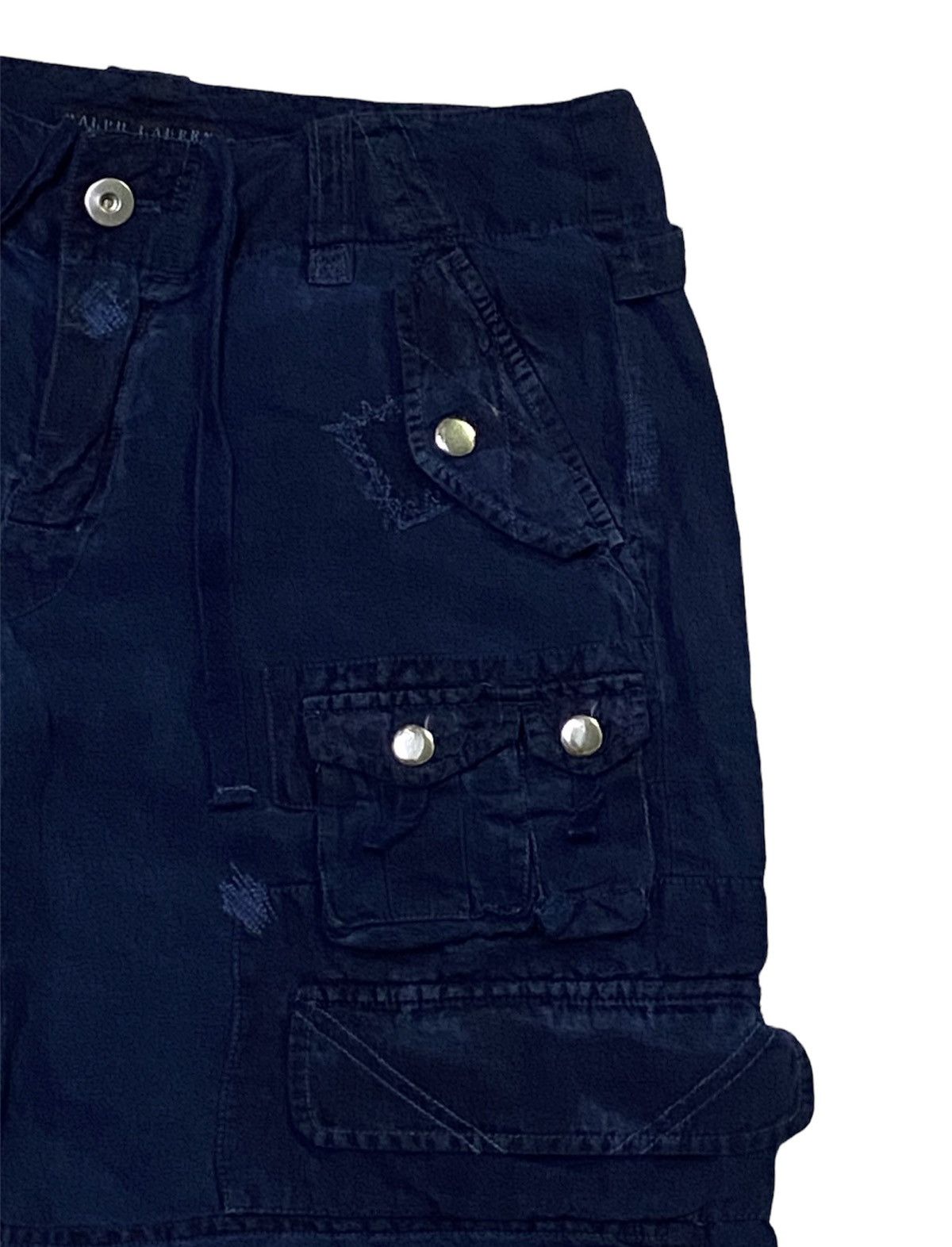 Polo Ralph Lauren Polo Ralph Lauren Patchwork Design Shorts Pants Size US 31 - 16 Thumbnail