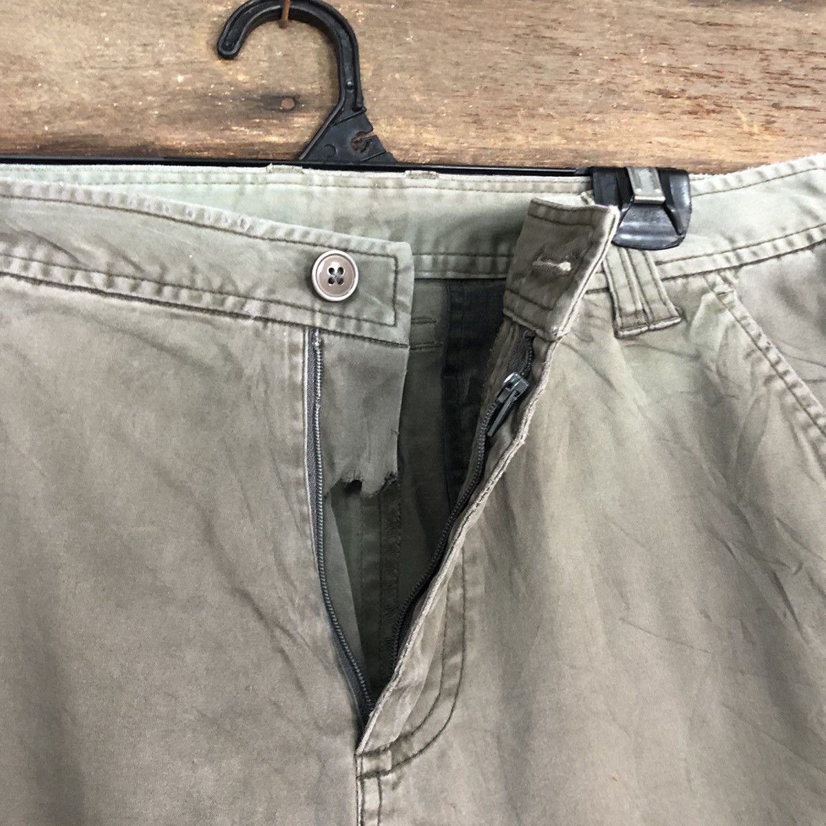 Japanese Brand × StraightFaded Rey Creer Grey Multipocket Tactical Cargo Pants #c1004 Size US 32 / EU 48 - 7 Thumbnail