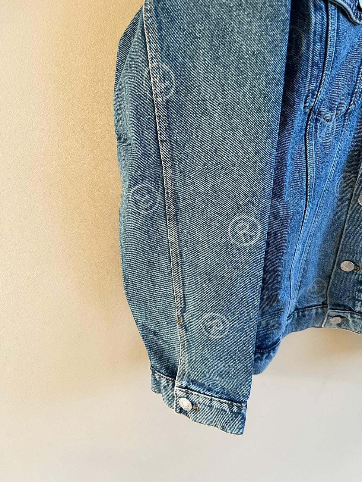 Martine Rose Oversized Logo Denim Jacket in Blue Denim Color Size US M / EU 48-50 / 2 - 3 Thumbnail