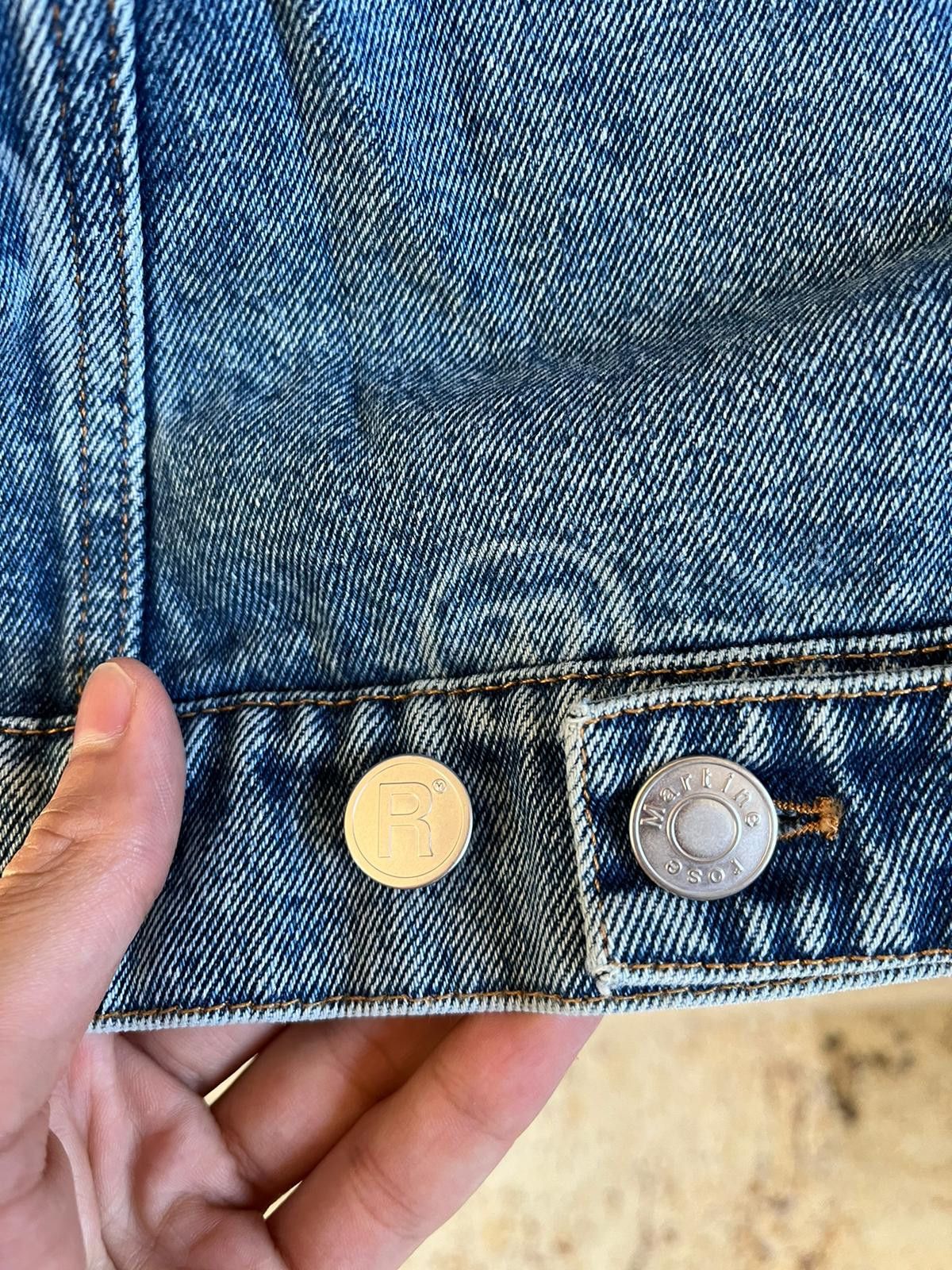 Martine Rose Oversized Logo Denim Jacket in Blue Denim Color Size US M / EU 48-50 / 2 - 15 Thumbnail