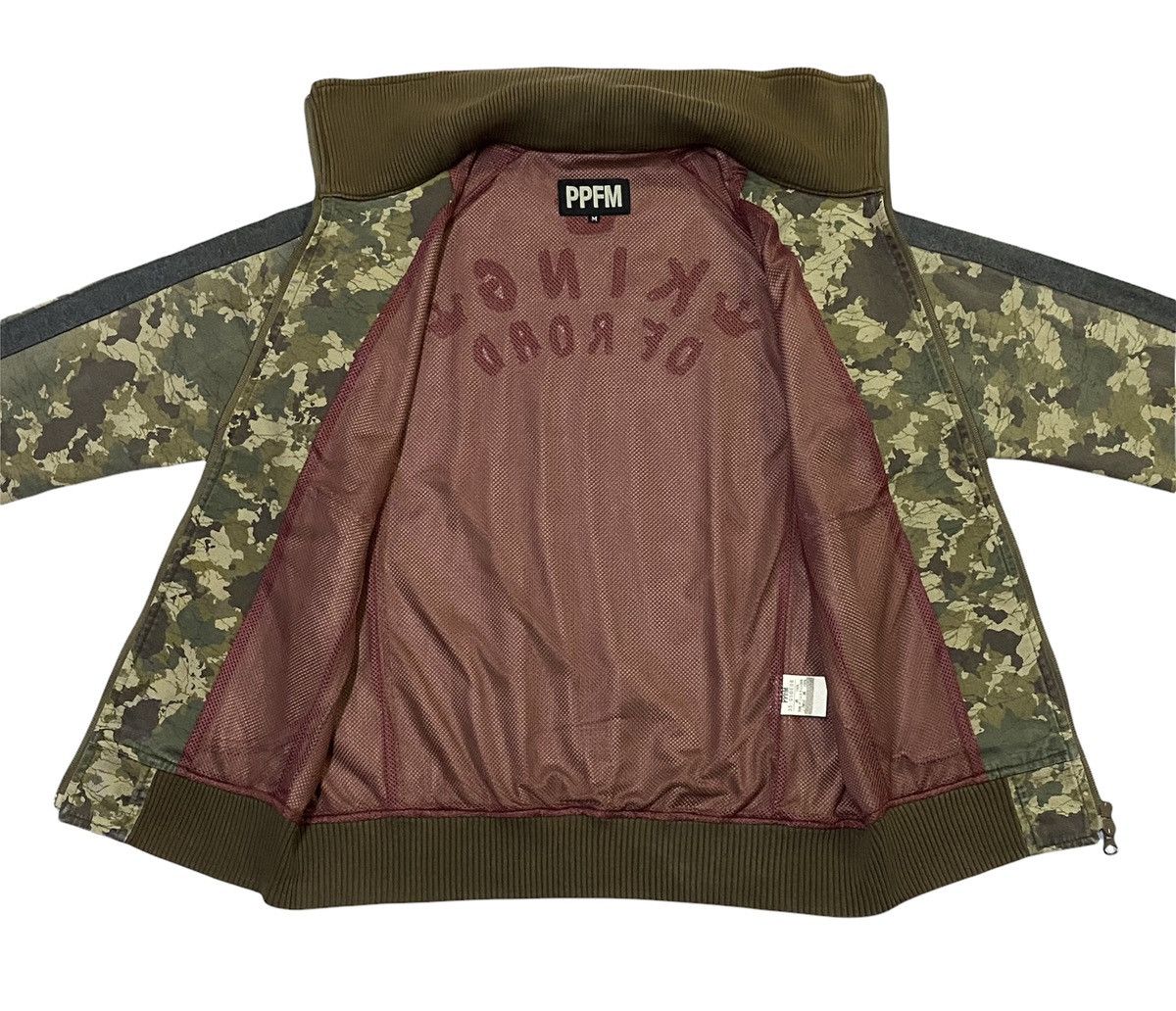 Japanese Brand × PPFM PPFM “KING OF RORD”CAMO JACKET ZIPPER Size US M / EU 48-50 / 2 - 17 Thumbnail