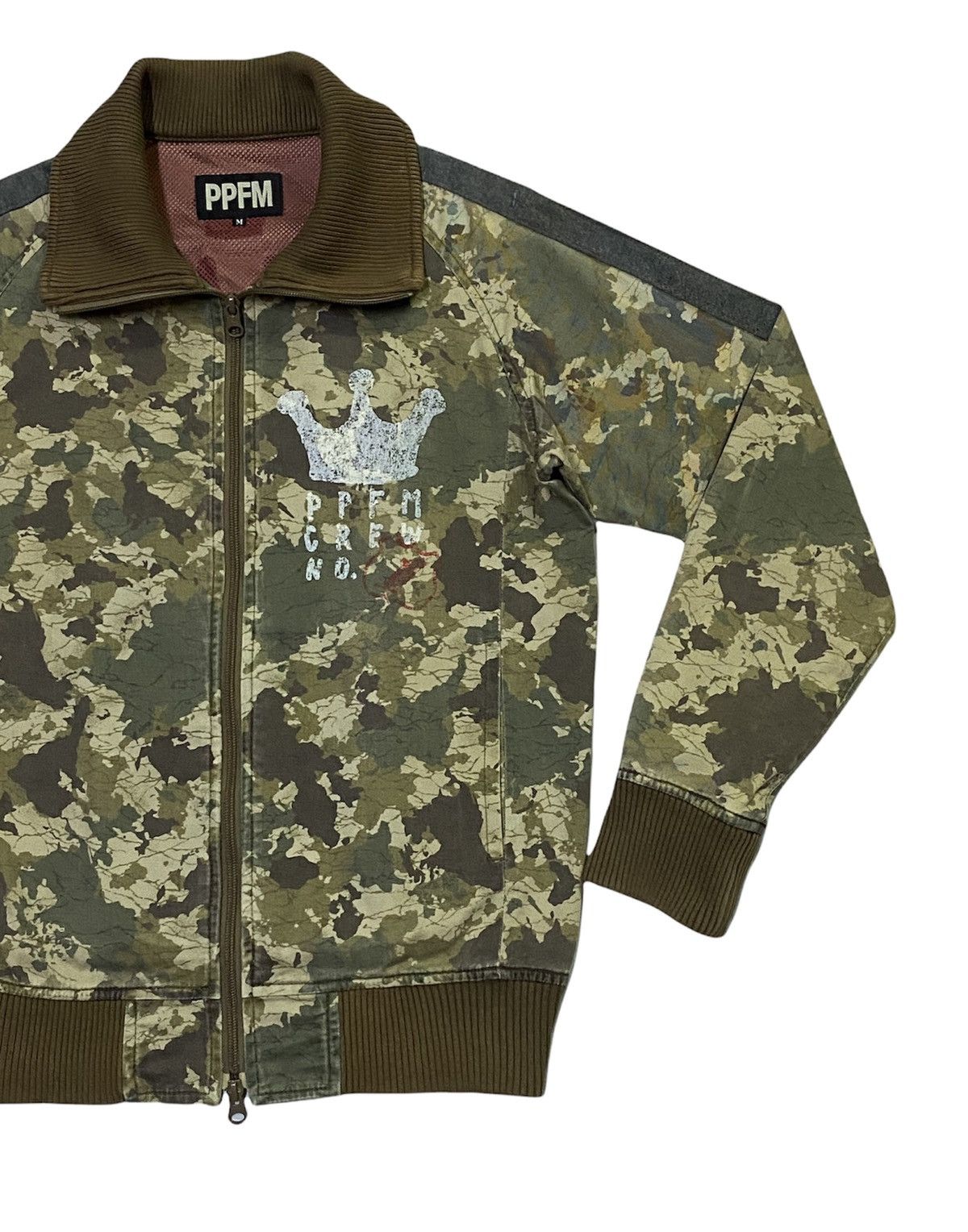 Japanese Brand × PPFM PPFM “KING OF RORD”CAMO JACKET ZIPPER Size US M / EU 48-50 / 2 - 12 Thumbnail