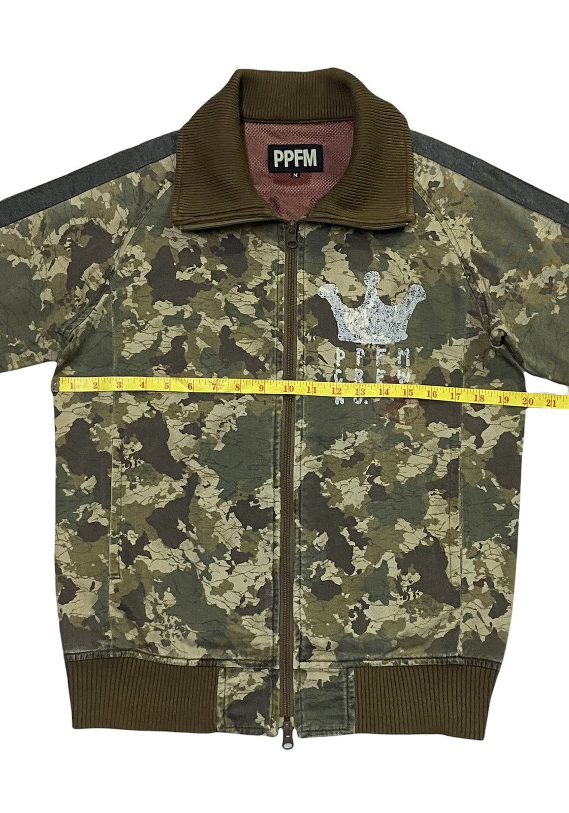 Japanese Brand × PPFM PPFM “KING OF RORD”CAMO JACKET ZIPPER Size US M / EU 48-50 / 2 - 3 Thumbnail