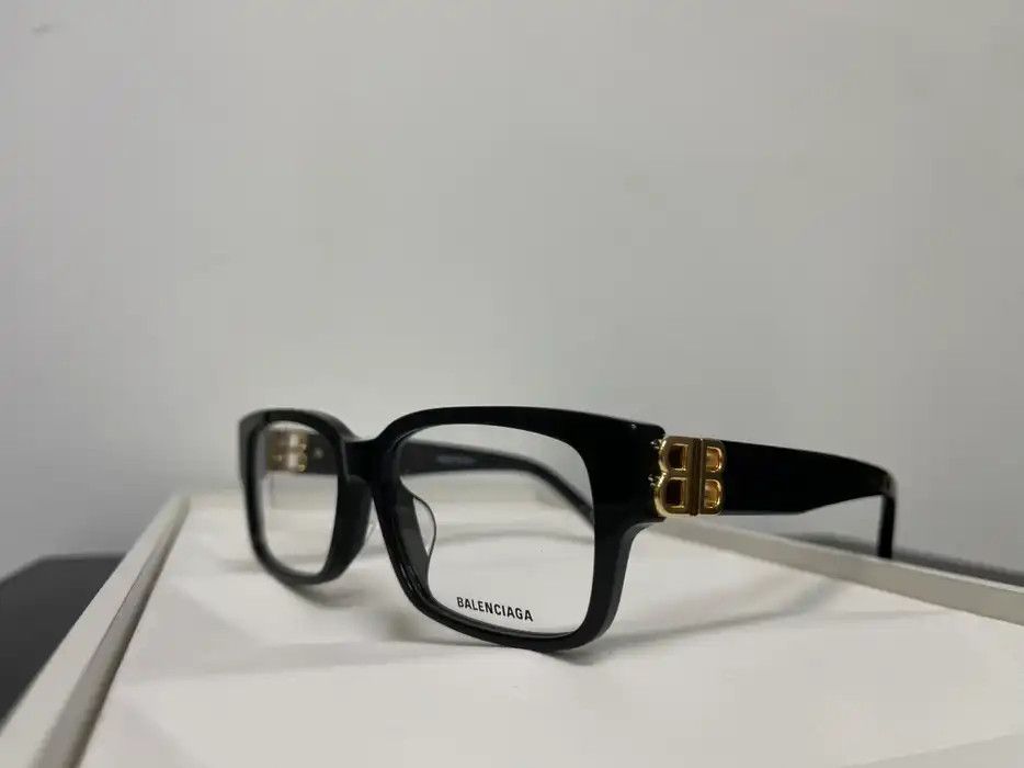 Vintage NEW Balenciaga BB0105O Black Logo Glasses Eyeglass Size ONE SIZE - 1 Thumbnail