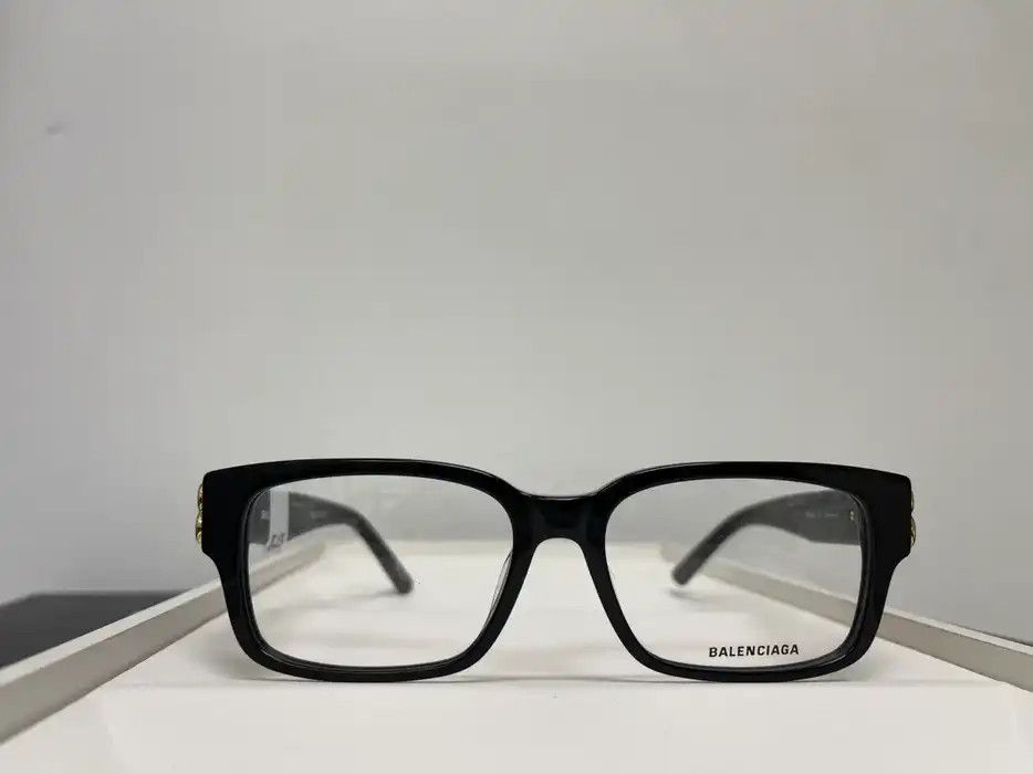 Vintage NEW Balenciaga BB0105O Black Logo Glasses Eyeglass Size ONE SIZE - 2 Thumbnail