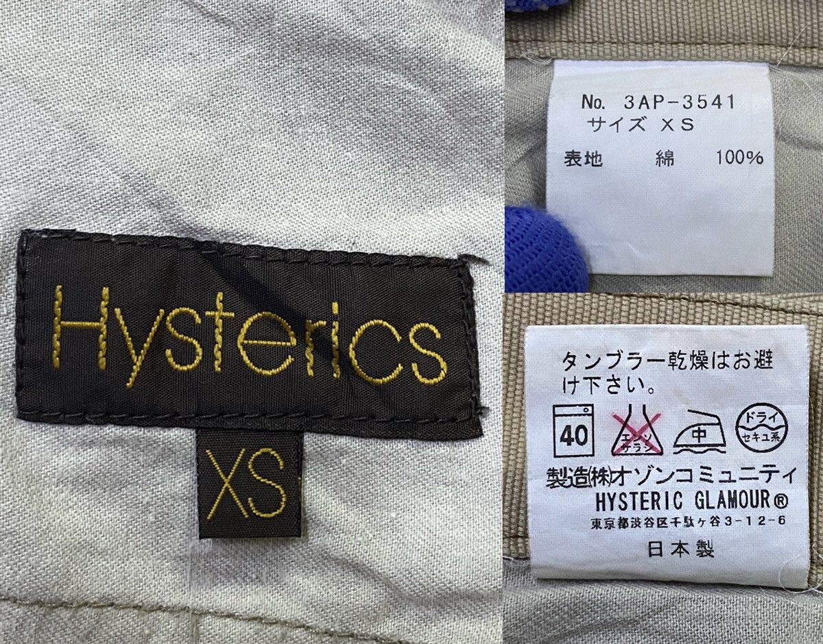 Hysteric Glamour × Japanese Brand HYSTERIC GLAMOUR KHAKI PANTS Size US 29 - 11 Thumbnail