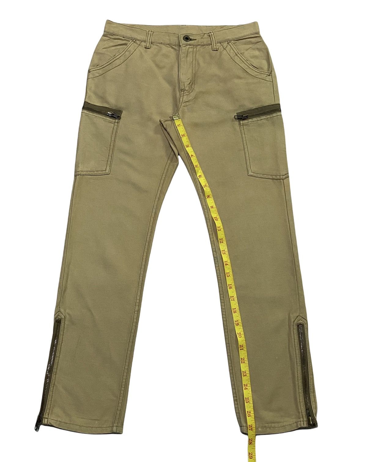 Hysteric Glamour × Japanese Brand HYSTERIC GLAMOUR KHAKI PANTS Size US 29 - 7 Thumbnail