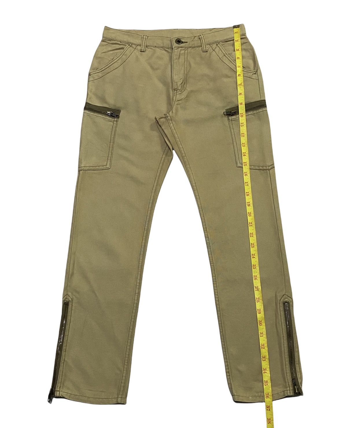 Hysteric Glamour × Japanese Brand HYSTERIC GLAMOUR KHAKI PANTS Size US 29 - 6 Thumbnail