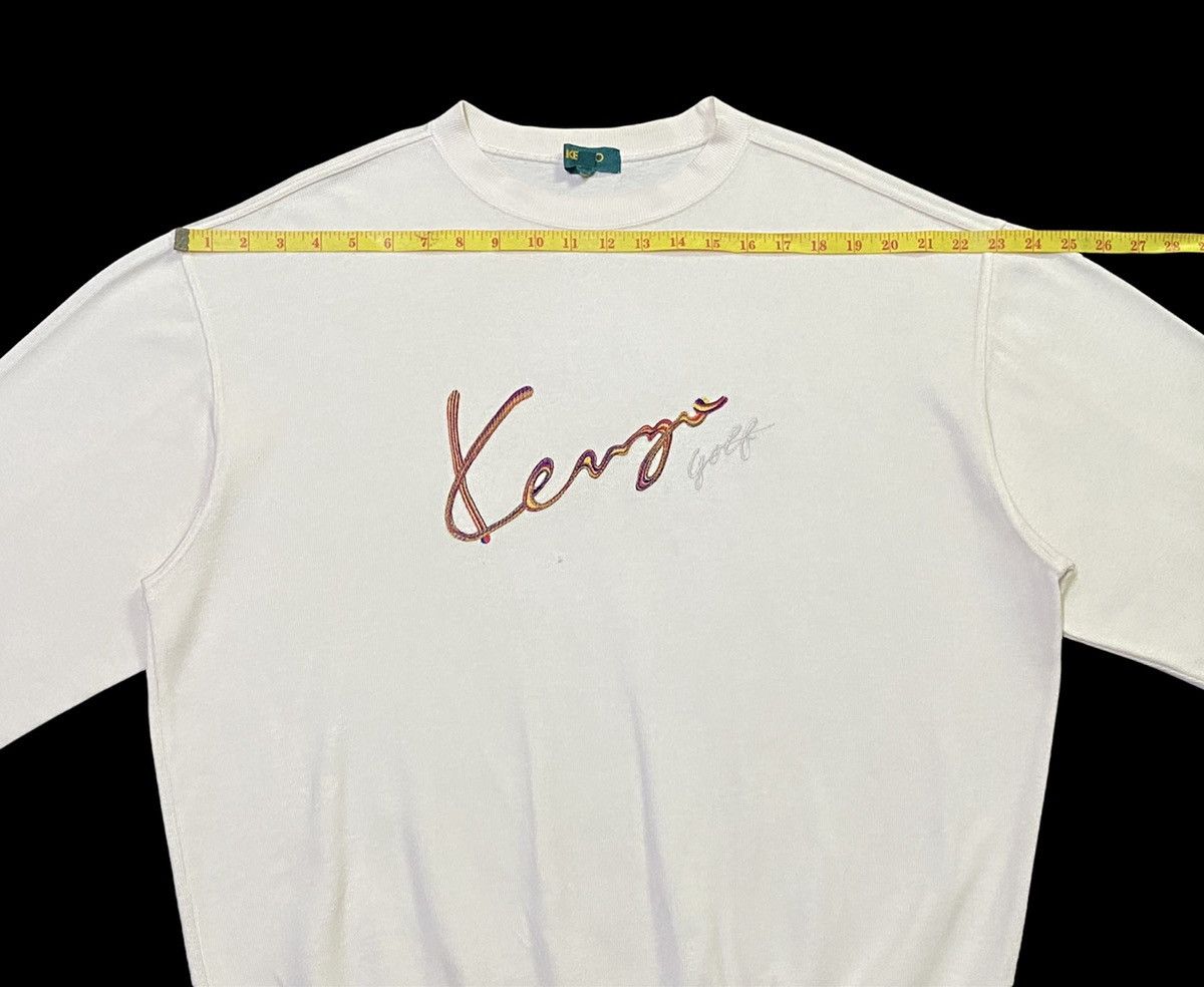 Kenzo × Vintage VINTAGE 90s KENZO GOLF PULLOVER DESIGN Size US XL / EU 56 / 4 - 6 Thumbnail
