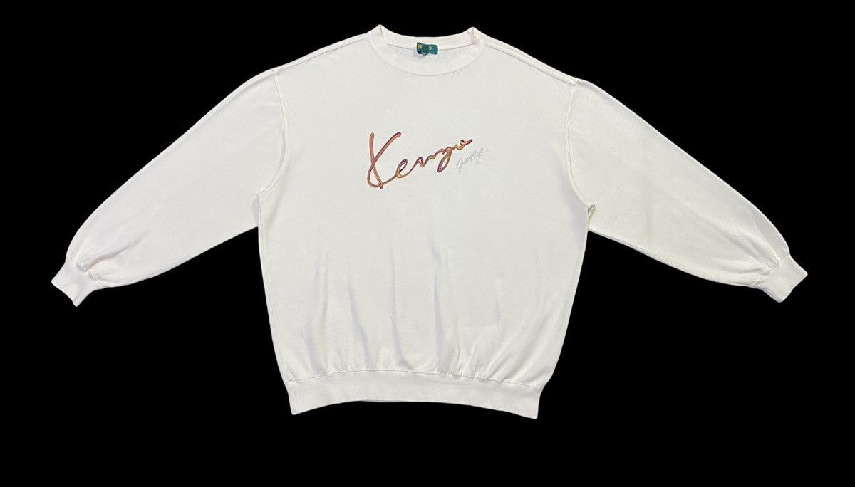 Kenzo × Vintage VINTAGE 90s KENZO GOLF PULLOVER DESIGN Size US XL / EU 56 / 4 - 19 Thumbnail