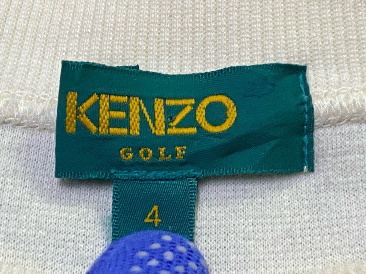 Kenzo × Vintage VINTAGE 90s KENZO GOLF PULLOVER DESIGN Size US XL / EU 56 / 4 - 10 Thumbnail