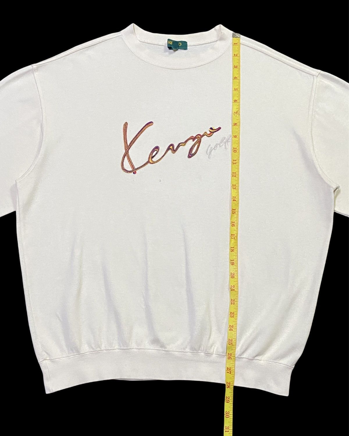 Kenzo × Vintage VINTAGE 90s KENZO GOLF PULLOVER DESIGN Size US XL / EU 56 / 4 - 5 Thumbnail