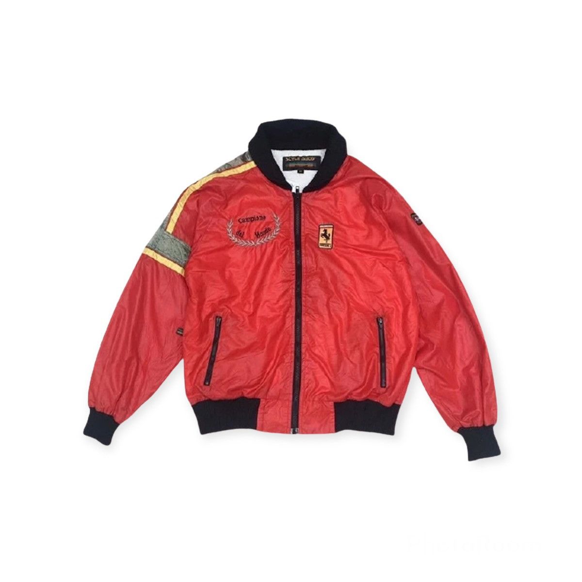 image of Vintage Ferrari Racing Campione Del Mondo in Red, Men's (Size Medium)
