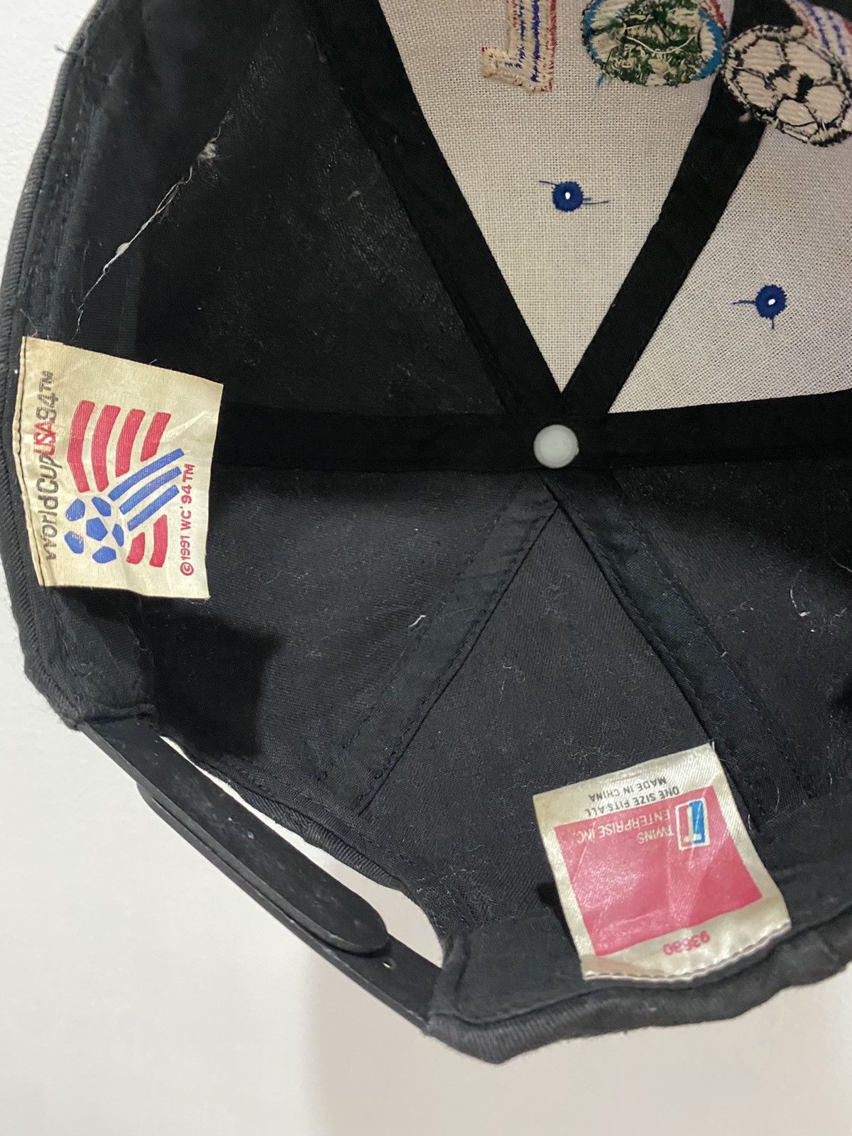 Vintage 🔥Vintage🔥 94’ Worldcup USA Embroid Hat Size ONE SIZE - 7 Thumbnail