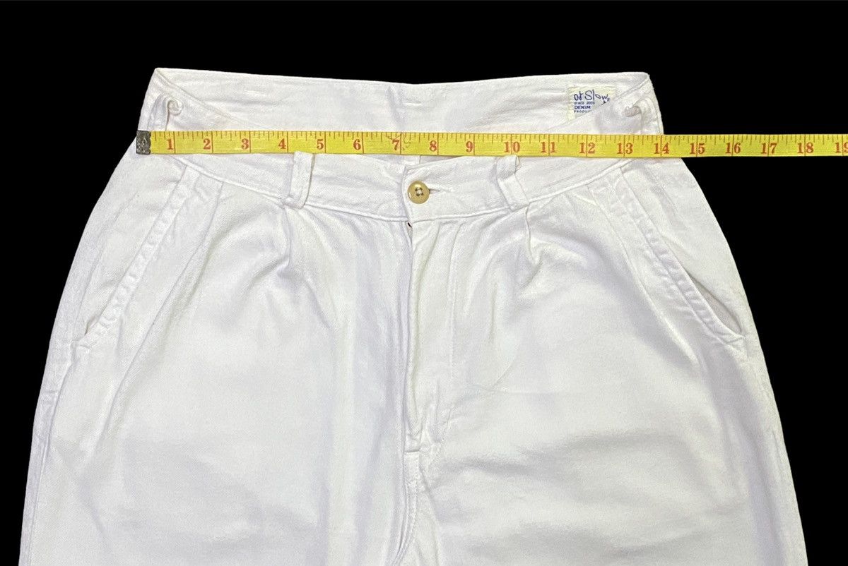 Japanese Brand × Orslow ORSLOW Easy Pants Herringbone Twill Ecru Size US 28 / EU 44 - 4 Thumbnail